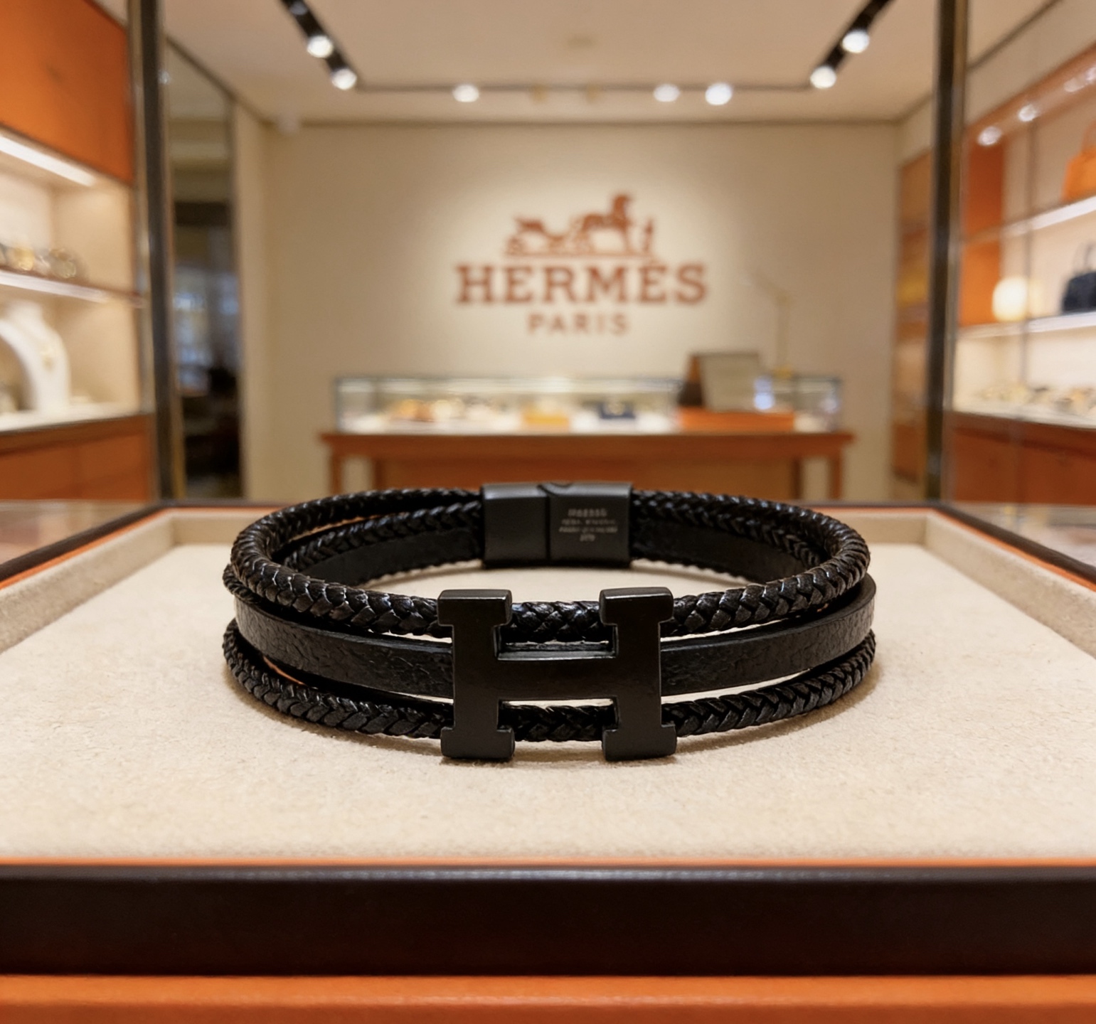 Hermès 新品发售 爱马仕手绳手环最新款纯手工头层牛皮材质档次更高 H系列系列 款系列手链手绳