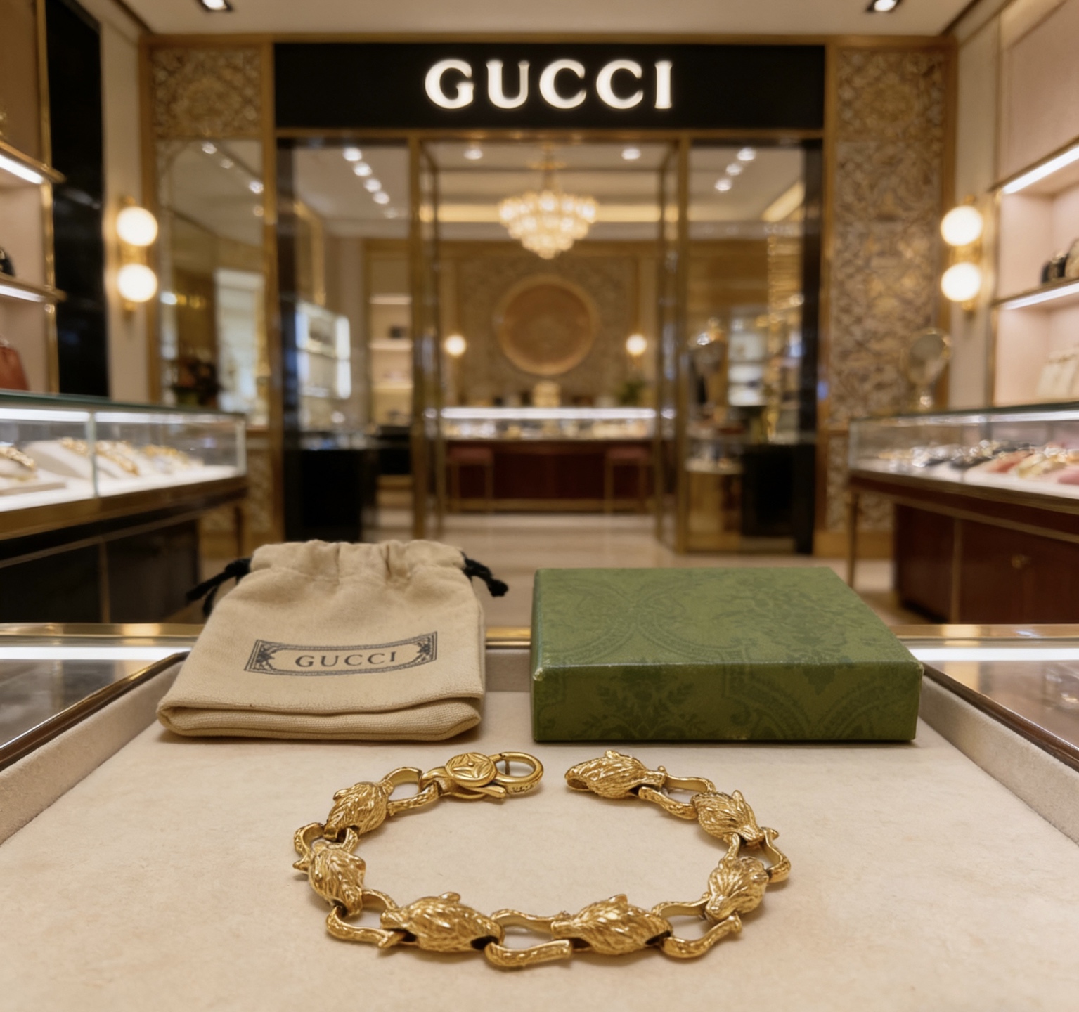 Gucci 最新出炉 Gucci古驰手链最新款的
