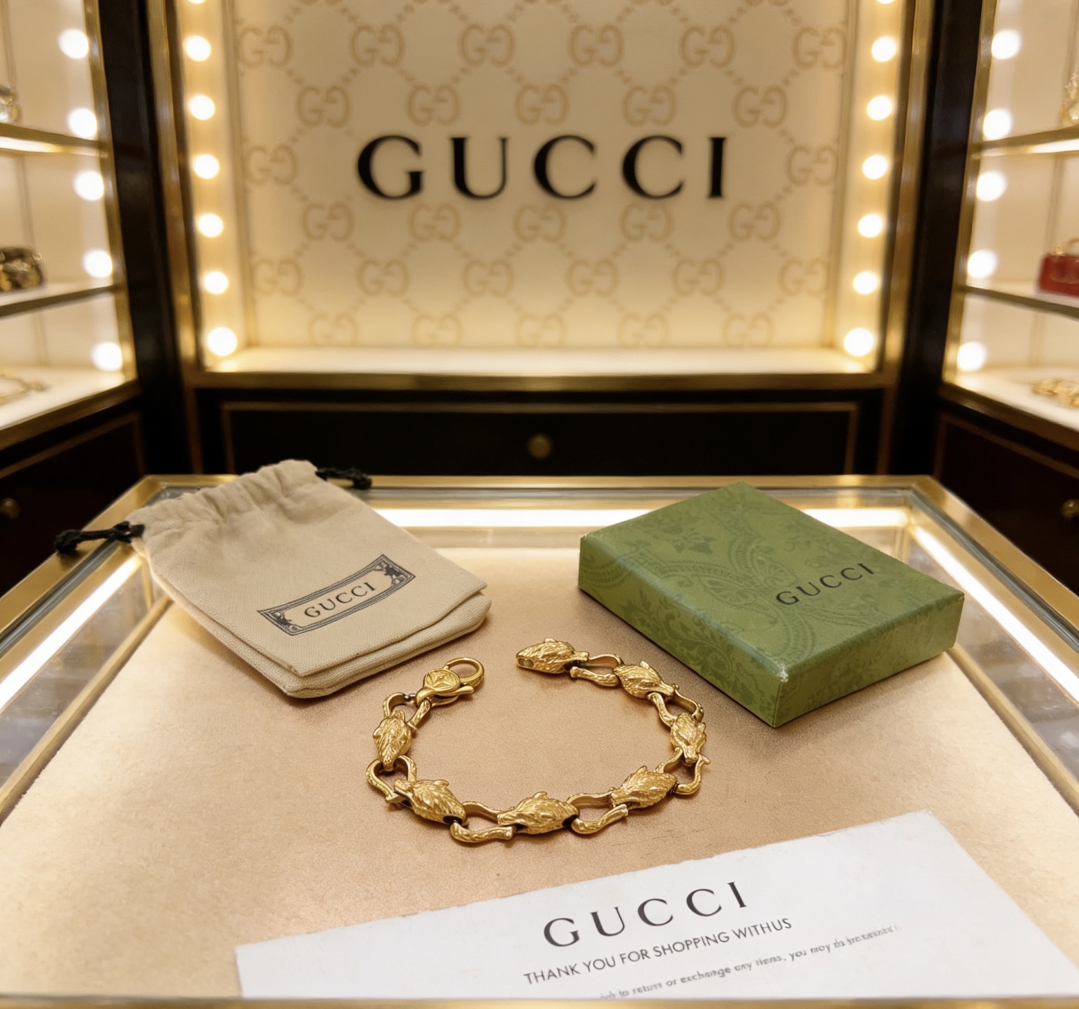 Gucci 最新出炉 Gucci古驰手链最新款的