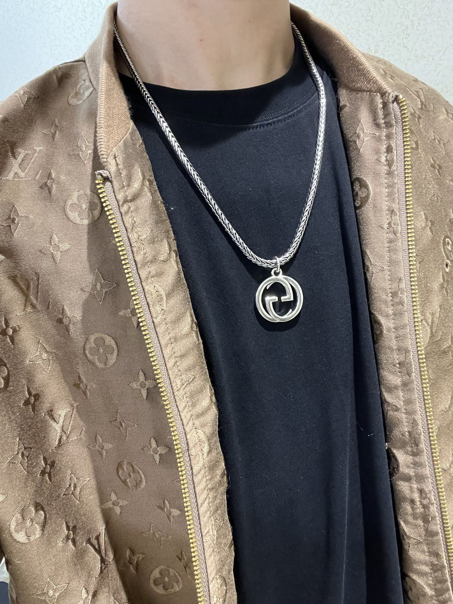 Gucci 不爆不发 抖音带货 首选 𝐆𝐮𝐜𝐜𝐢古驰项链最新款链条档次更高 Anger Forest系列双g设计理念 图案项链