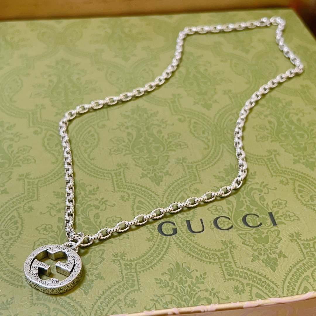 Gucci 太帅啦 𝐆𝐮𝐜𝐜𝐢古驰项链2026最新款链条档次更高
