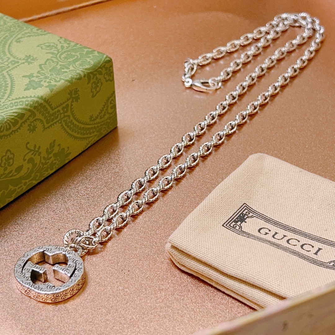 Gucci 太帅啦 𝐆𝐮𝐜𝐜𝐢古驰项链2026最新款链条档次更高