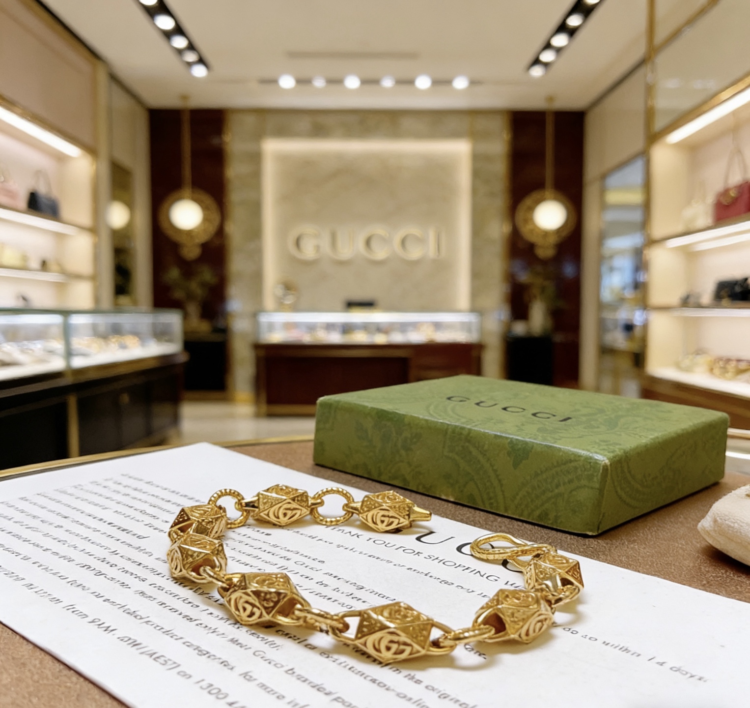 Gucci 2026最新出炉土豪版手链 认准细节链身闪沙效果