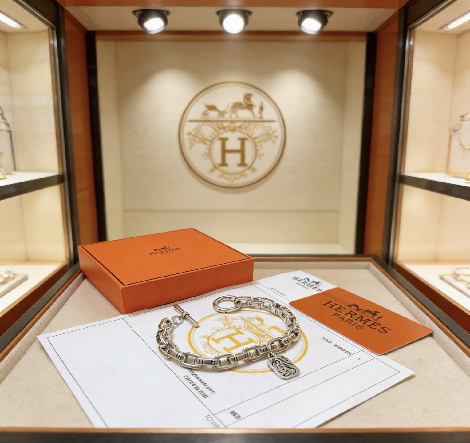 Hermès 新款爱马仕手链加厚版 铂金版 高级精工版