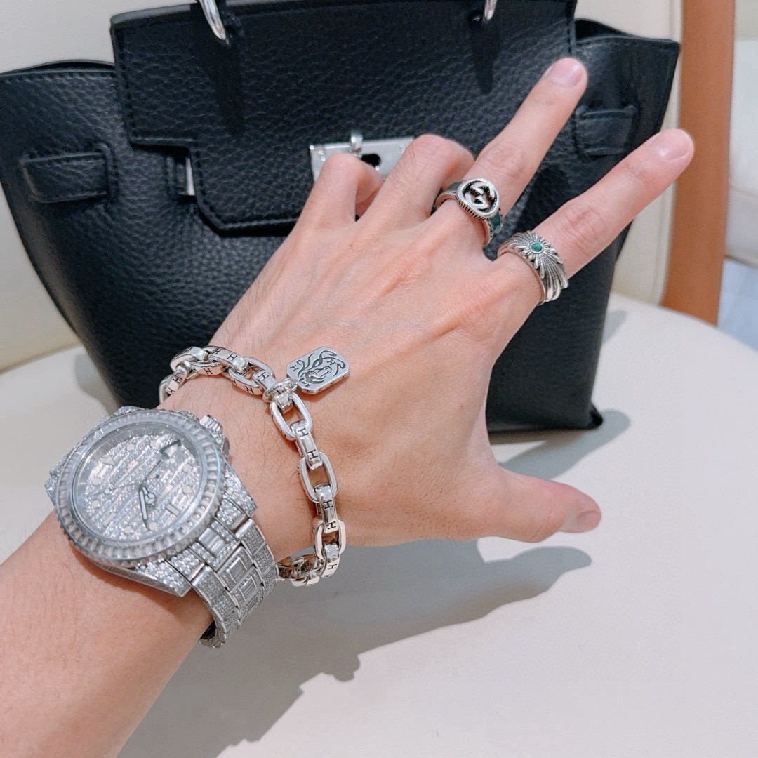 Hermès 新款爱马仕手链加厚版 铂金版 高级精工版