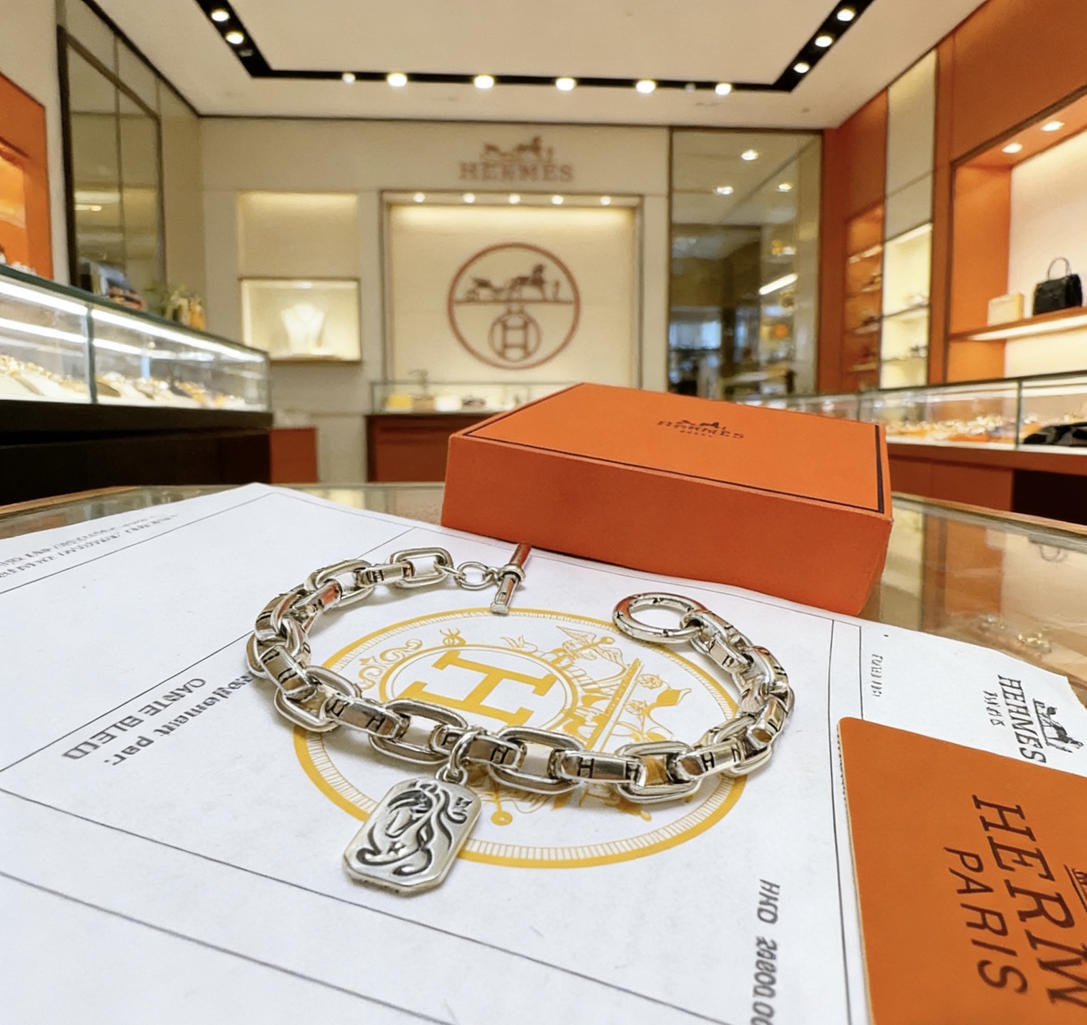 Hermès 新款爱马仕手链加厚版 铂金版 高级精工版