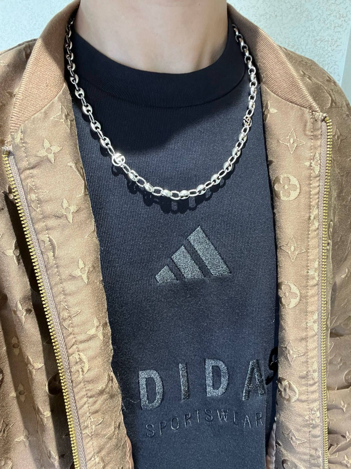 Gucci 奢华款𝐆𝐮𝐜𝐜𝐢古驰项链最新款链条档次更高