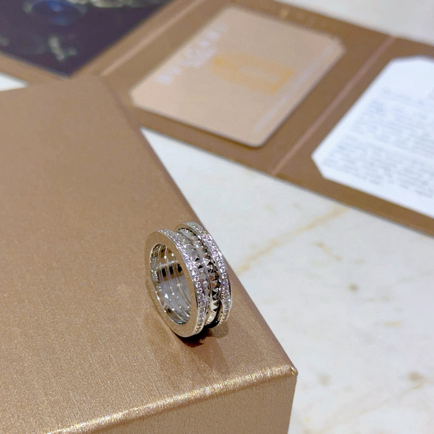 Bvlgari 宝格丽项链V金材质 BVLGARI宝格丽 DIVAS‘ DREAM 系列 品相完美