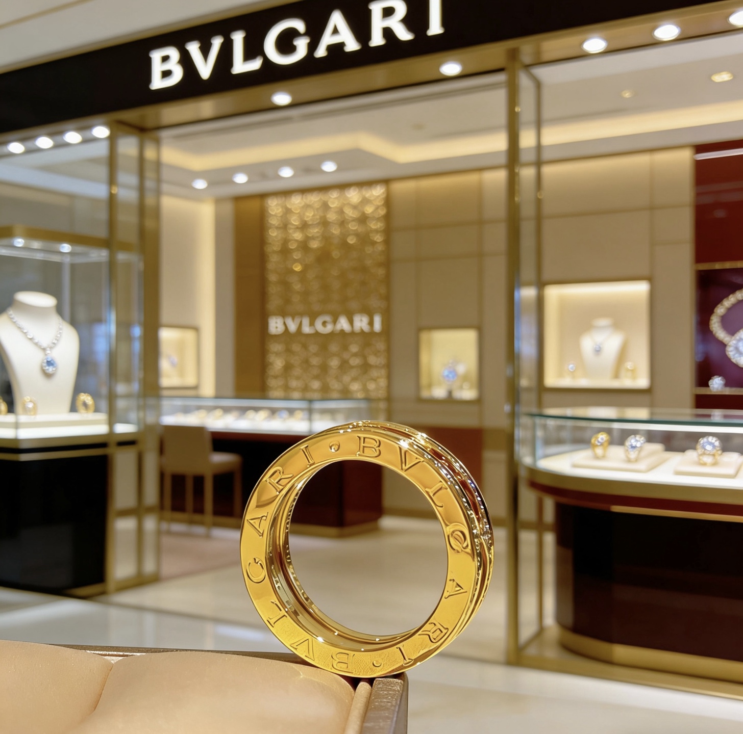 Bvlgari 宝格丽项链V金材质 BVLGARI宝格丽 DIVAS‘ DREAM 系列 品相完美