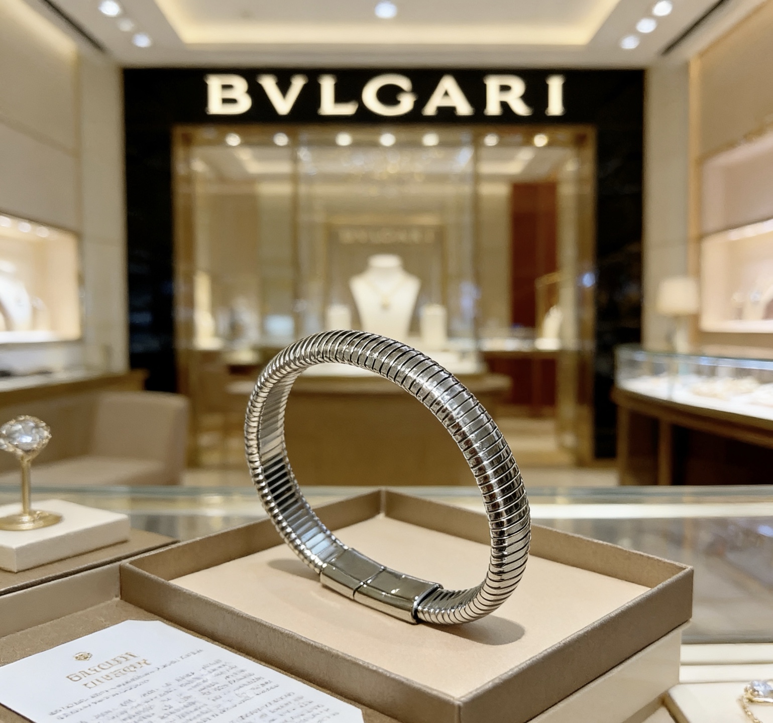 Bvlgari 宝格丽手链V金材质 BVLGARI宝格丽 DIVAS‘ DREAM 系列 品相完美