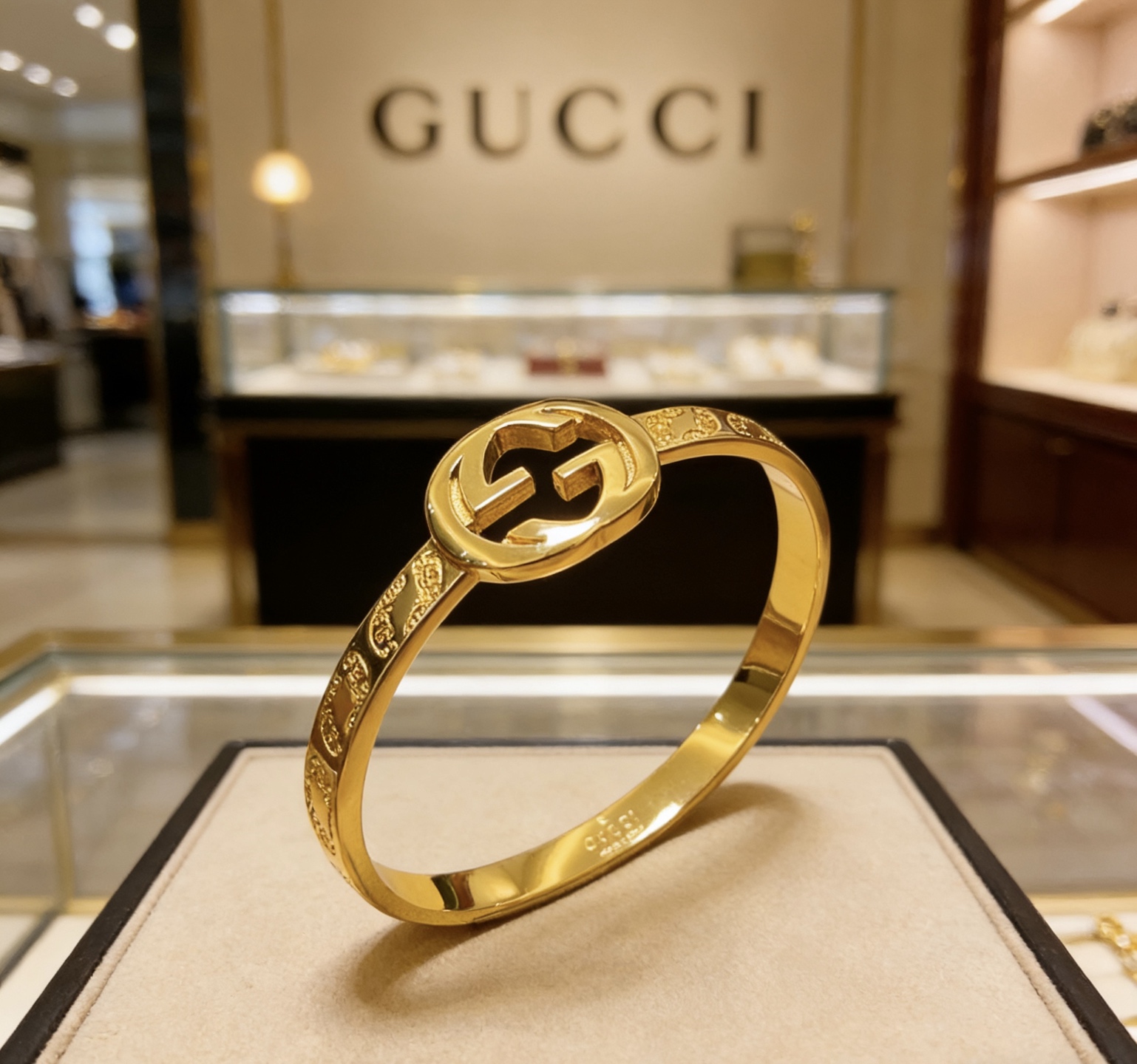 Gucci 𝐆𝐮𝐜𝐜𝐢古驰手镯手环纯手工打造最新款手镯档次更高 Anger Forest系列双G 款系列不退色古驰手环
