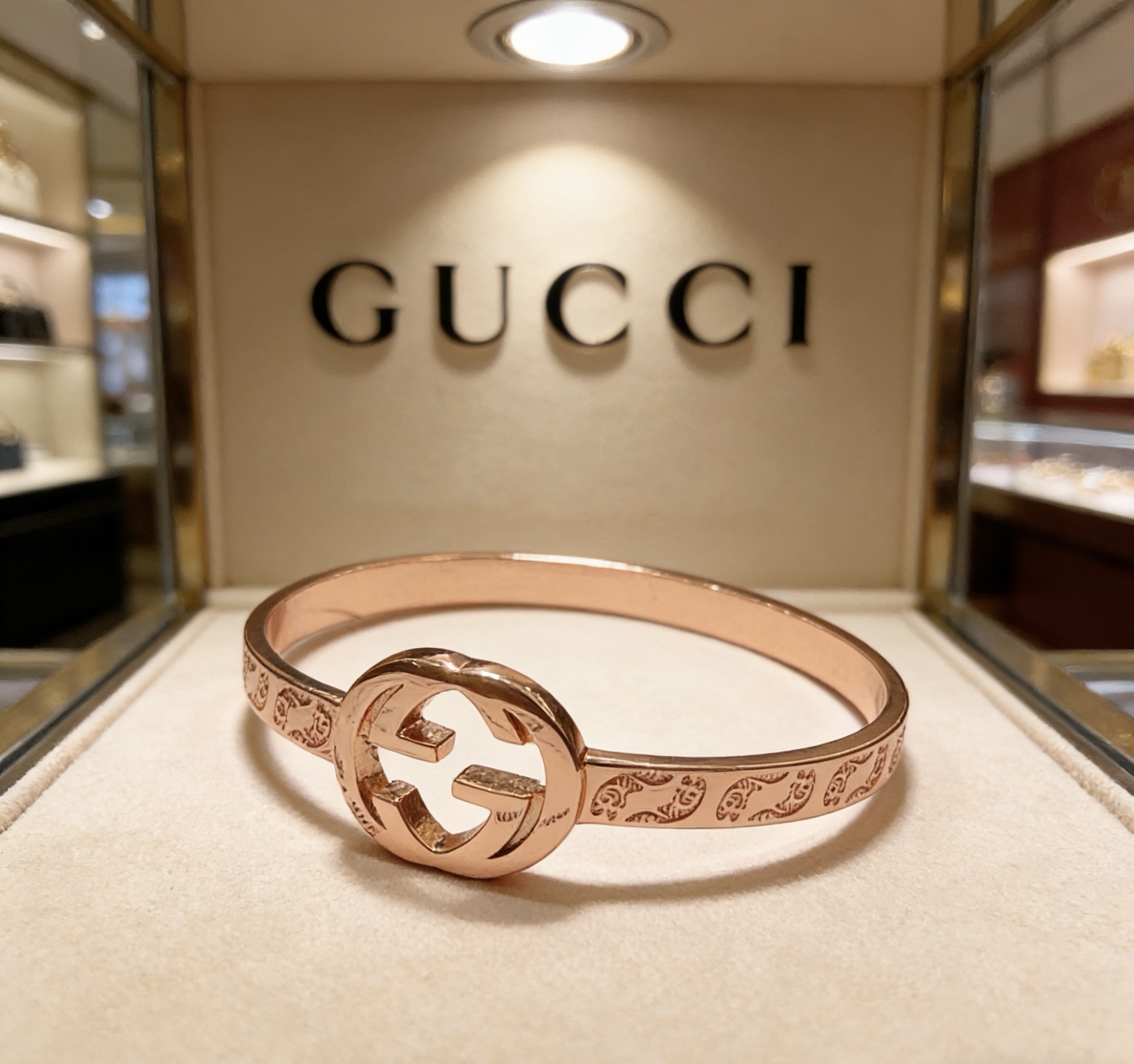 Gucci 𝐆𝐮𝐜𝐜𝐢古驰手镯手环纯手工打造最新款手镯档次更高 Anger Forest系列双G 款系列不退色古驰手环