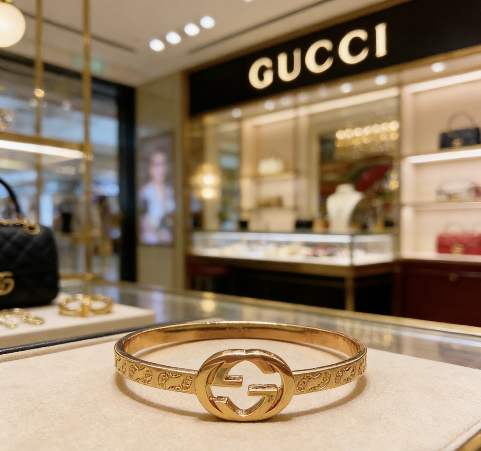 Gucci 𝐆𝐮𝐜𝐜𝐢古驰手镯手环纯手工打造最新款手镯档次更高 Anger Forest系列双G 款系列不退色古驰手环