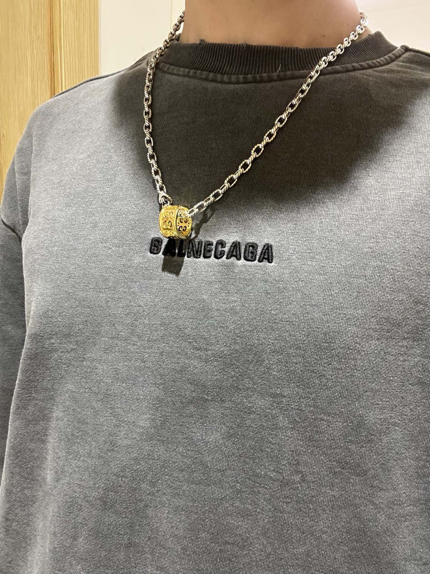 Gucci 𝐆𝐮𝐜𝐜𝐢古驰项链最新款链条档次更高 Anger Forest系列双G古驰项链