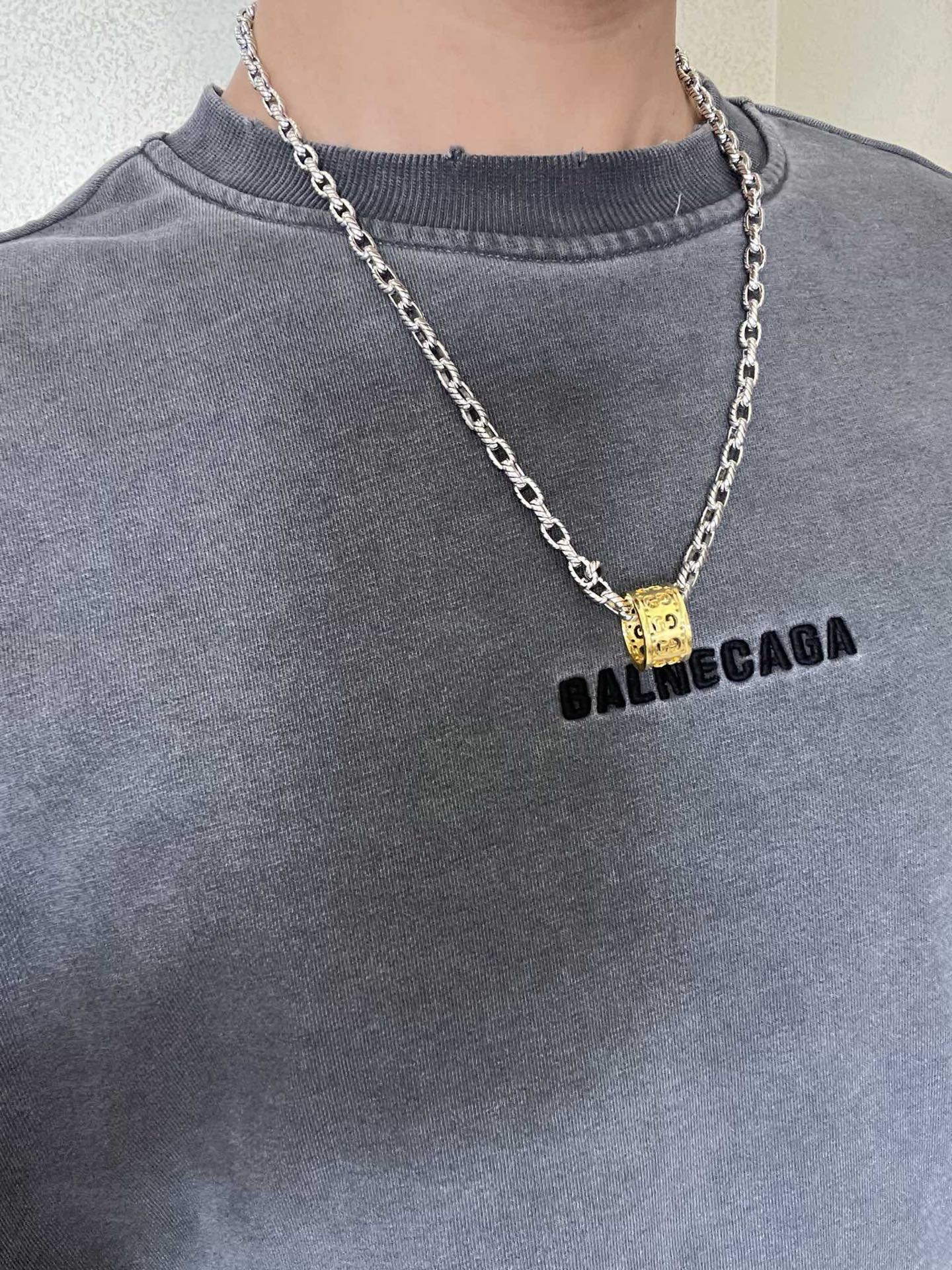 Gucci 𝐆𝐮𝐜𝐜𝐢古驰项链最新款链条档次更高 Anger Forest系列双G古驰项链