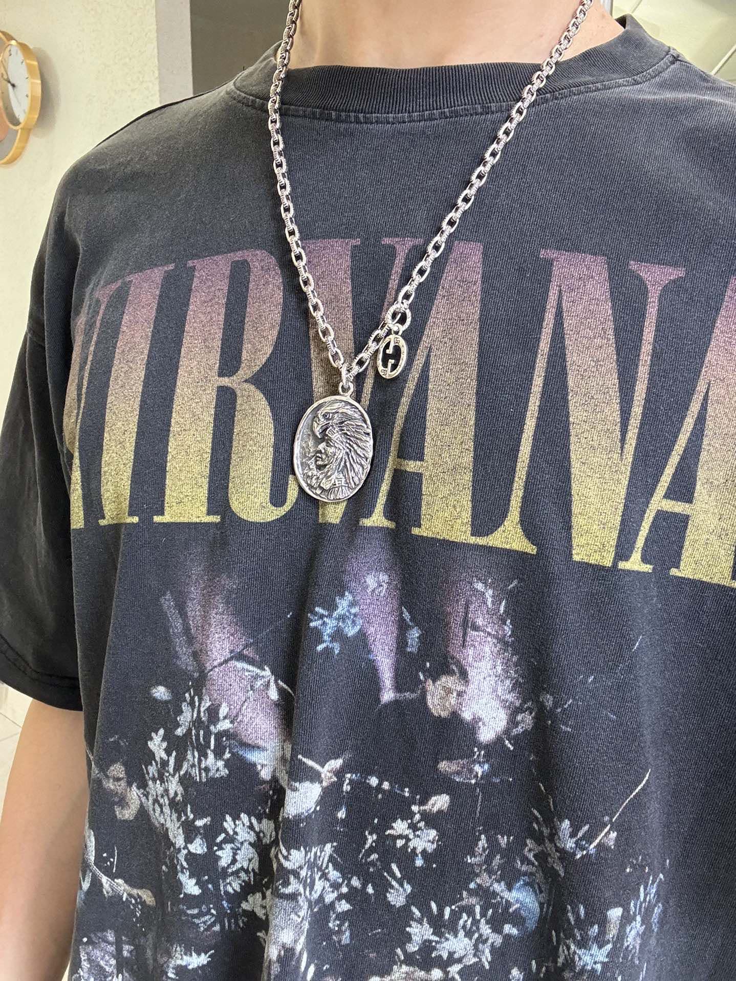 Gucci 新品发布 𝐆𝐮𝐜𝐜𝐢古驰项链2024最新款链条档次更高 Anger Forest系列双G古驰项链独特气质项链