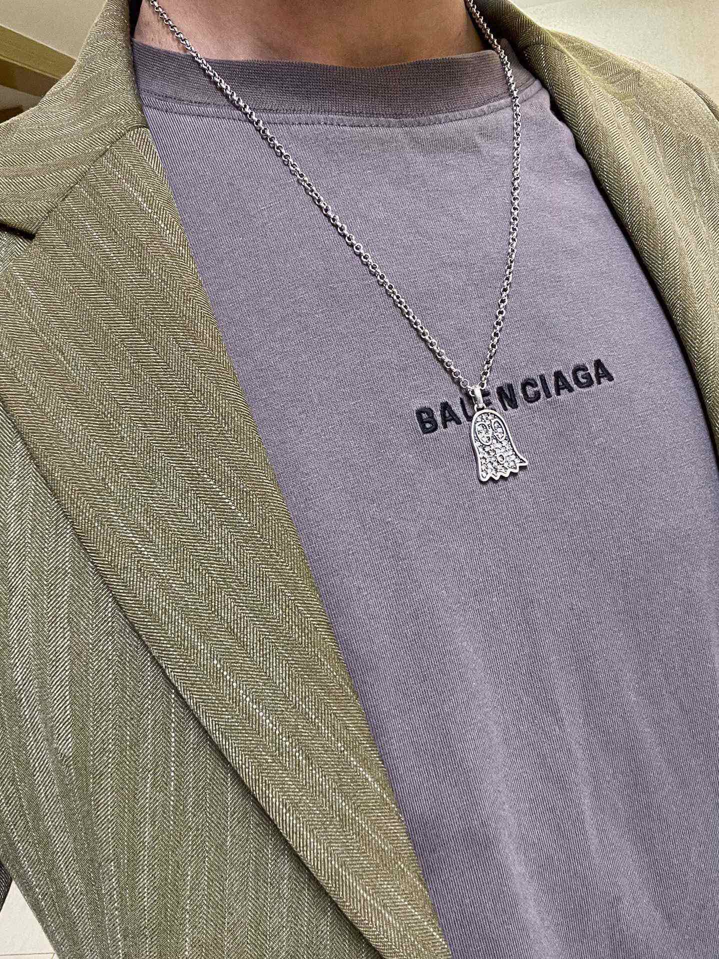 Gucci 𝐆𝐮𝐜𝐜𝐢古驰项链最新款链条档次更高 Anger Forest系列双G古驰项链