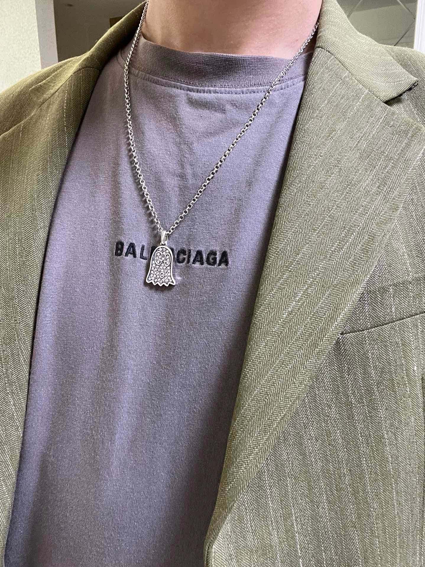 Gucci 𝐆𝐮𝐜𝐜𝐢古驰项链最新款链条档次更高 Anger Forest系列双G古驰项链