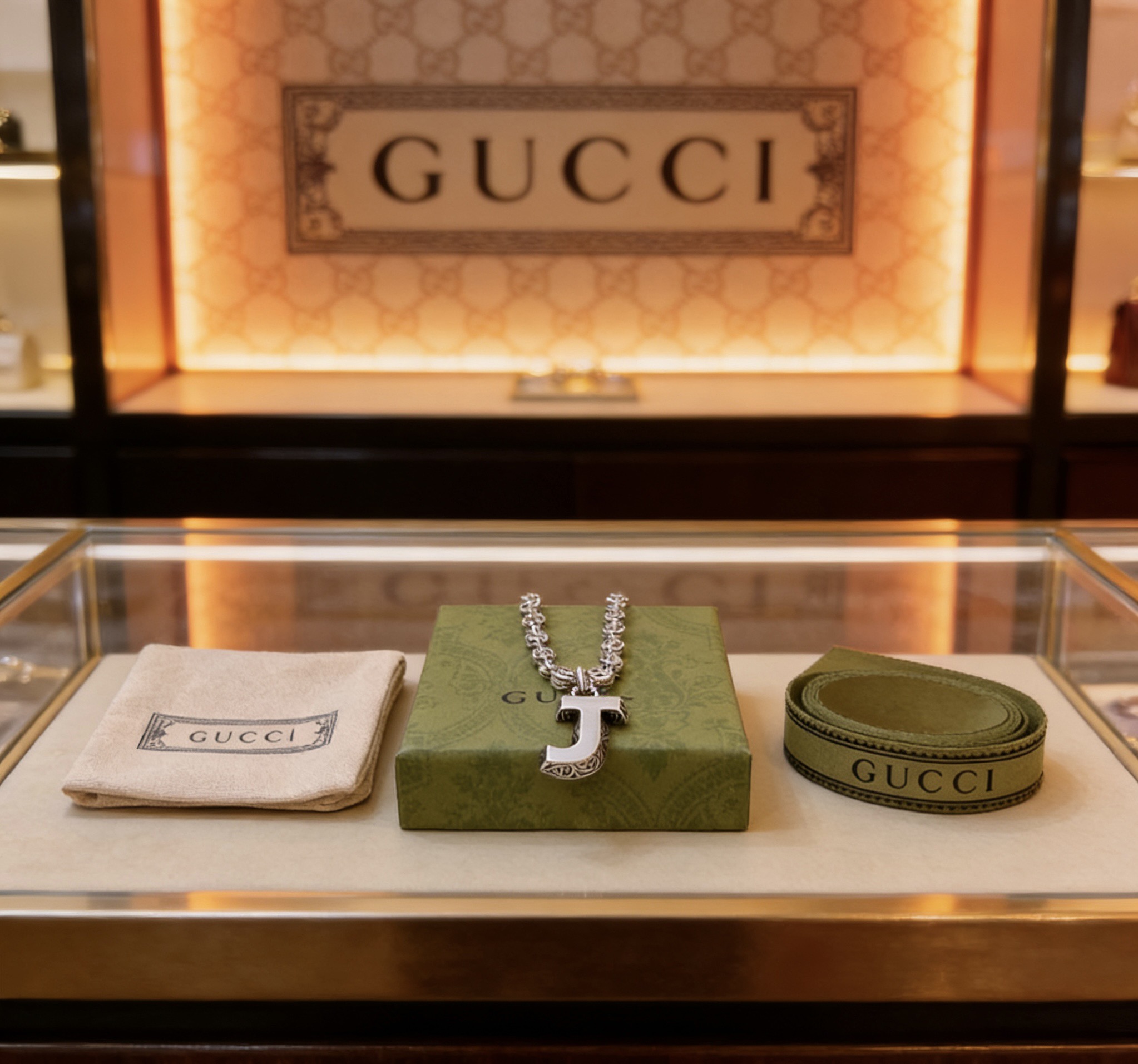 Gucci 不爆不发 古驰官网新款同步更新 抖音带货 首选 𝐆𝐮𝐜𝐜𝐢古驰项链最新款链条档次更高 Anger Forest系列双g古驰项链字母定制项链