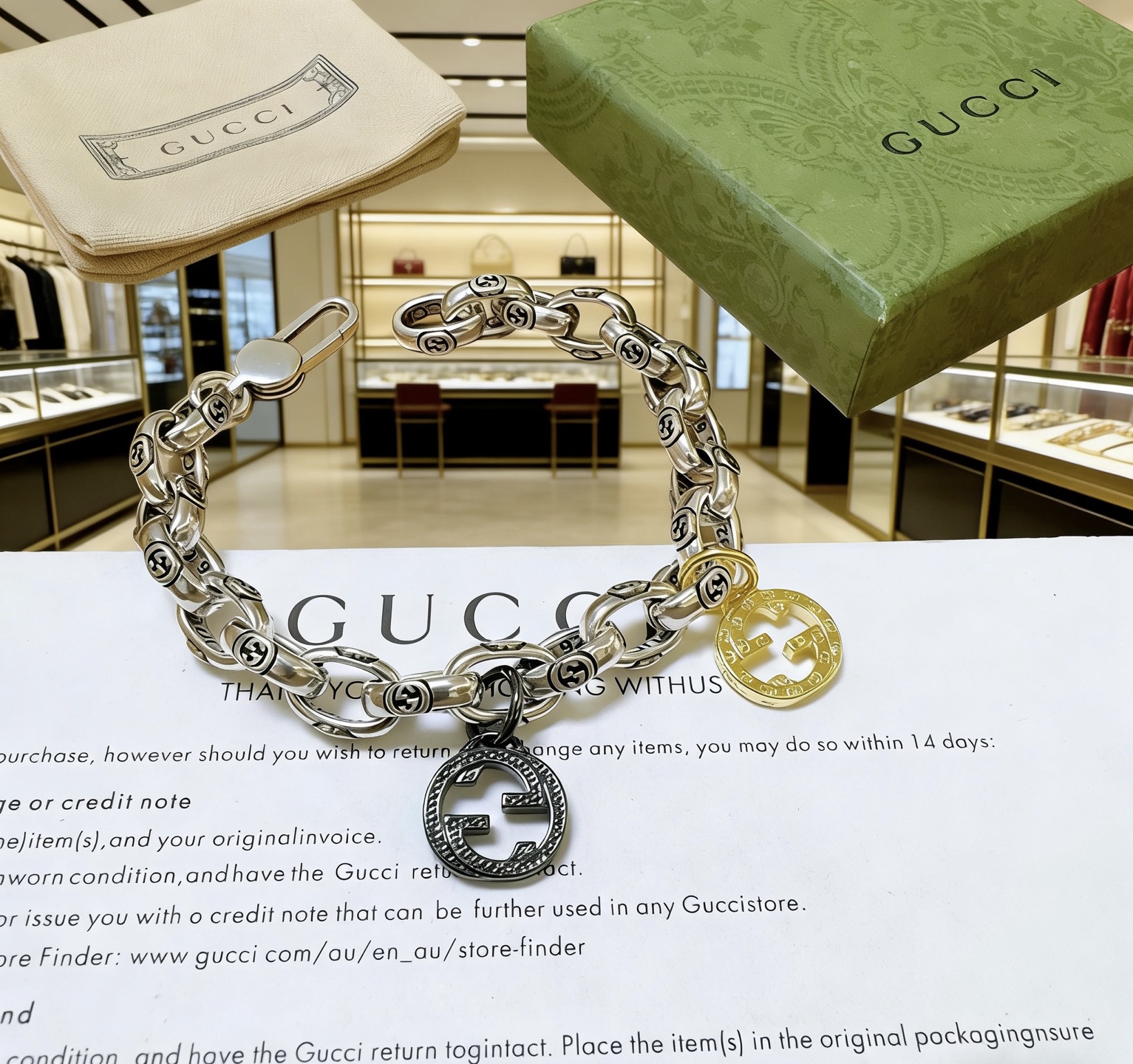 Gucci 古驰手链推荐款最新出炉 Gucci古驰手链最新款的