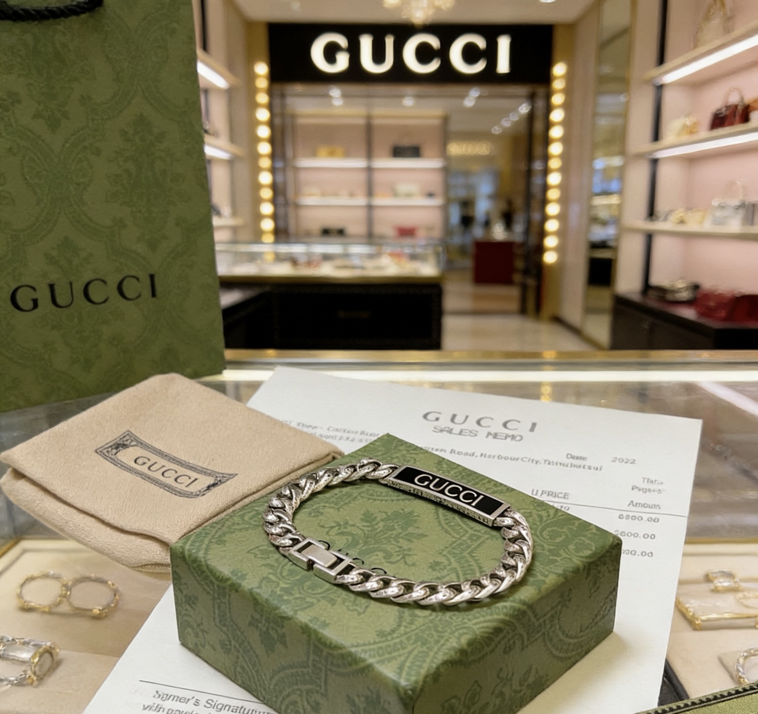 Gucci 古驰新品手链出炉 Gucci古驰手链最新款的