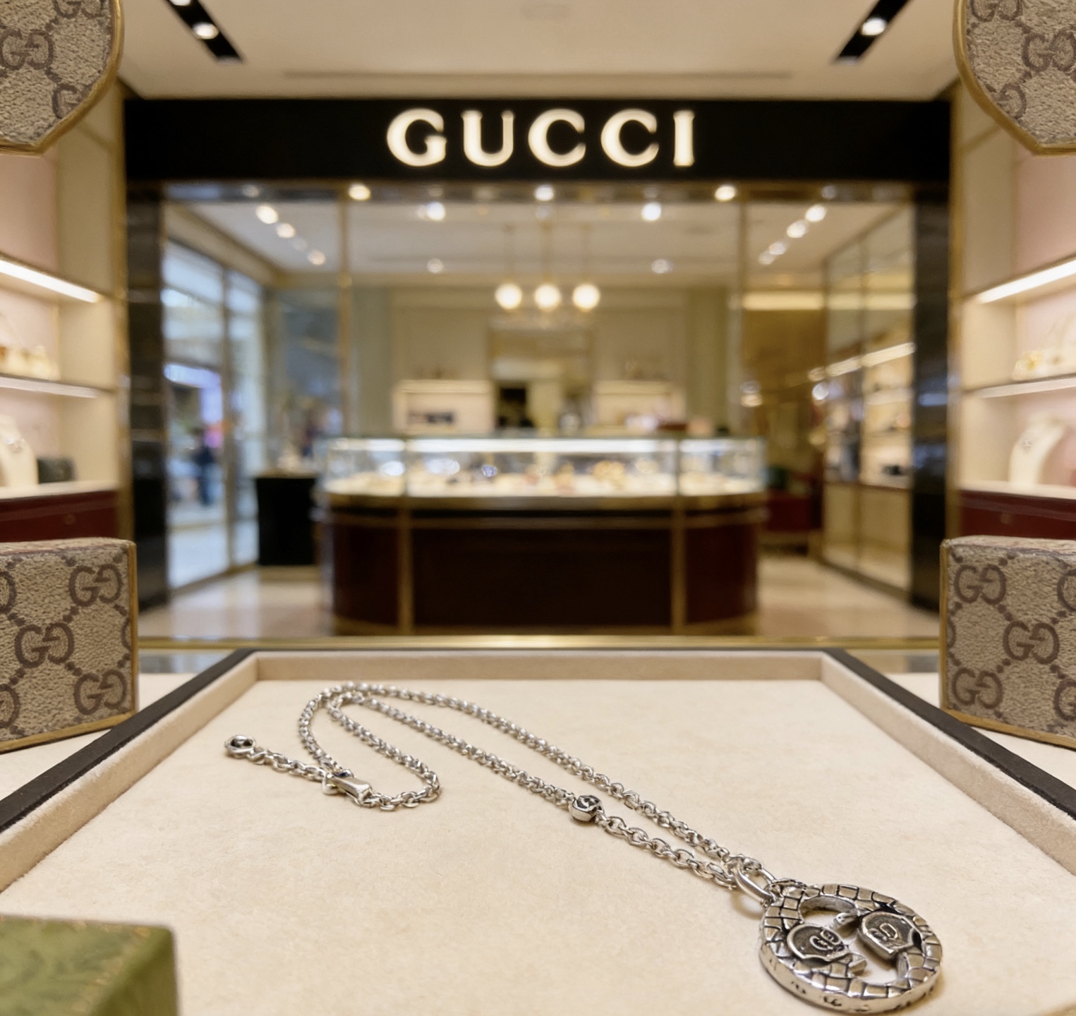 Gucci 新品发布 不爆不发 抖音带货小红书 首选 𝐆𝐮𝐜𝐜𝐢古驰手链最新款链条档次更高 Anger Forest系列双g设计理念 手链 让高档的衣服搭配更有气质 出去更有牌面和个性