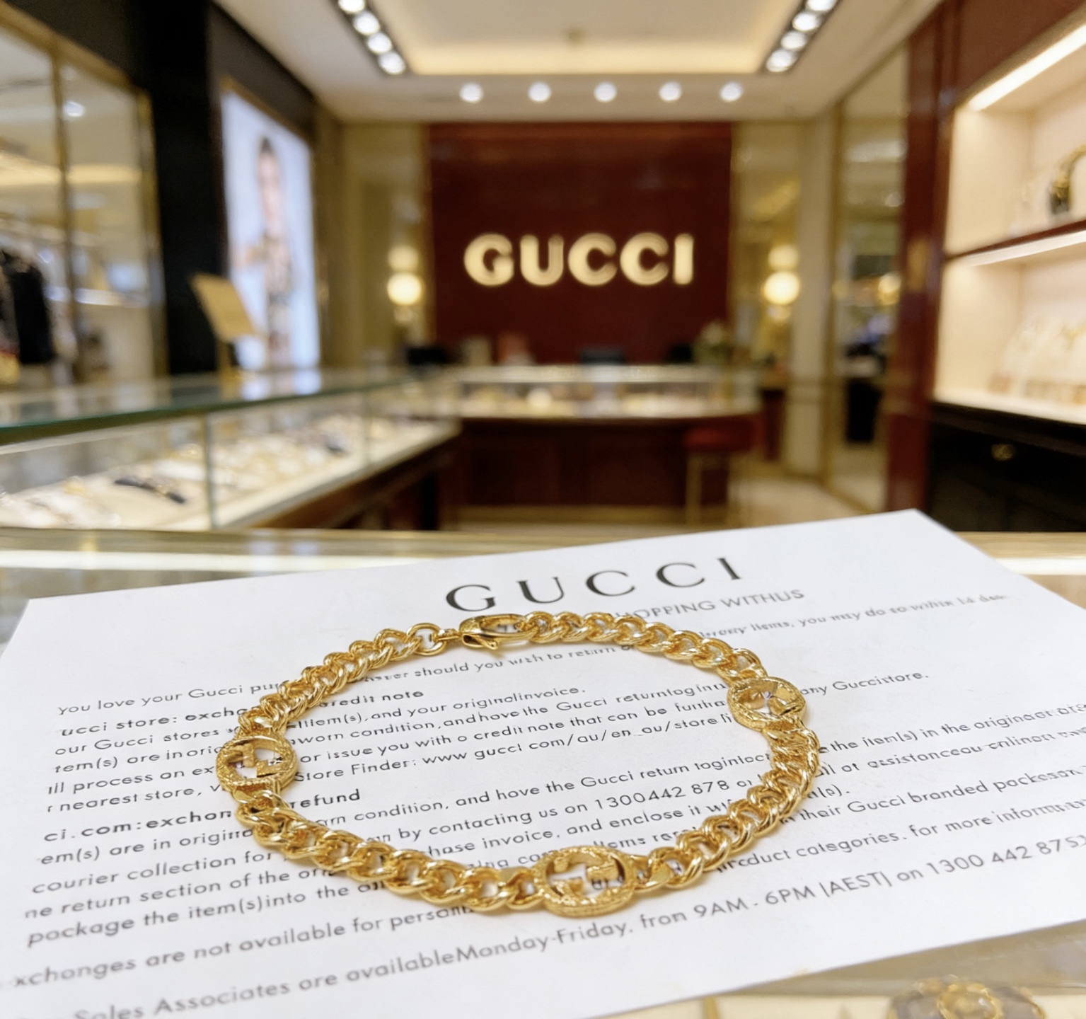 Gucci 古驰推荐款2026最新古驰手链出炉