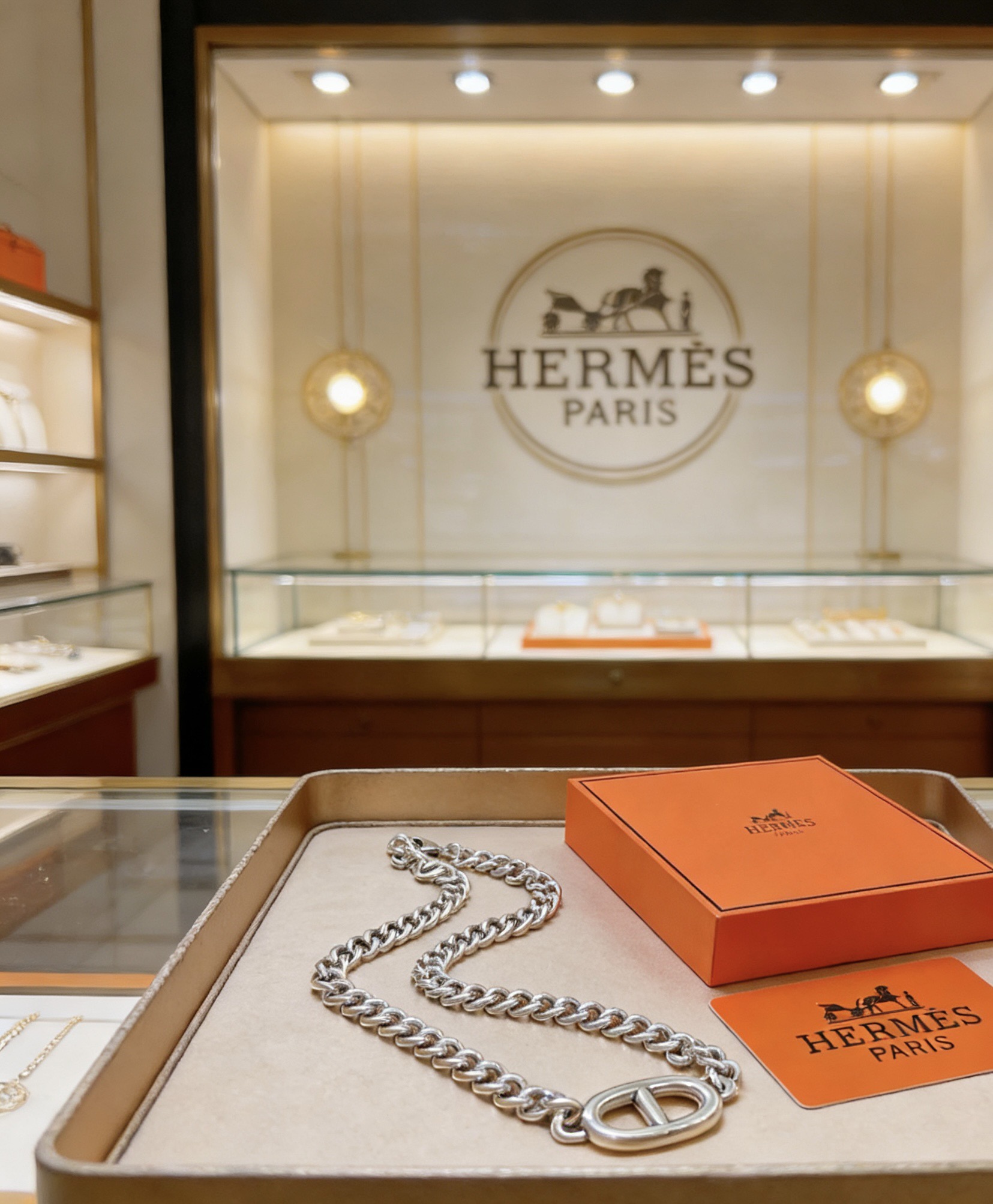 Hermès 爱马仕项链 新品发布 HERMES 款猪鼻子系列首饰 高端定制