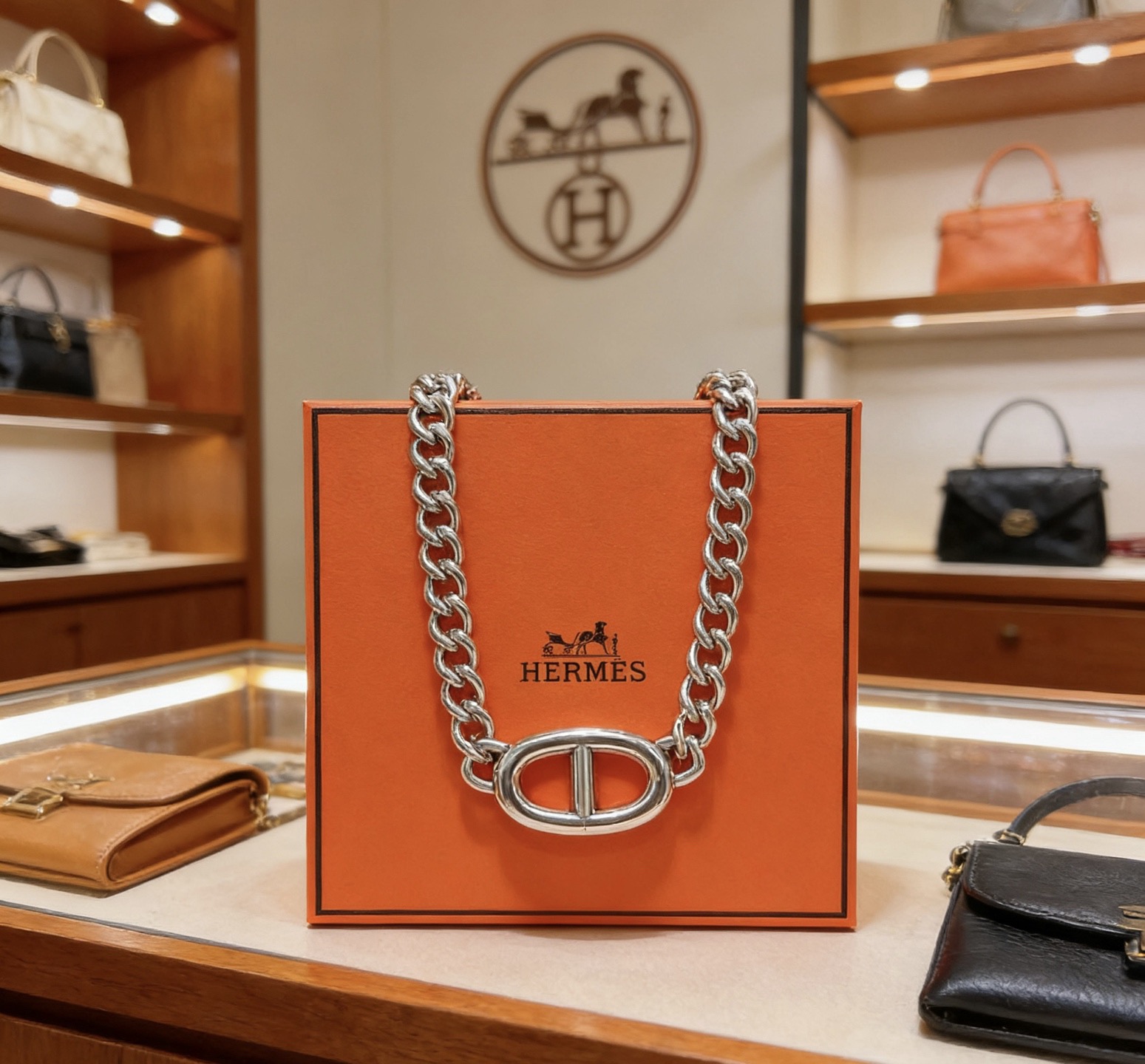 Hermès 爱马仕项链 新品发布 HERMES 款猪鼻子系列首饰 高端定制