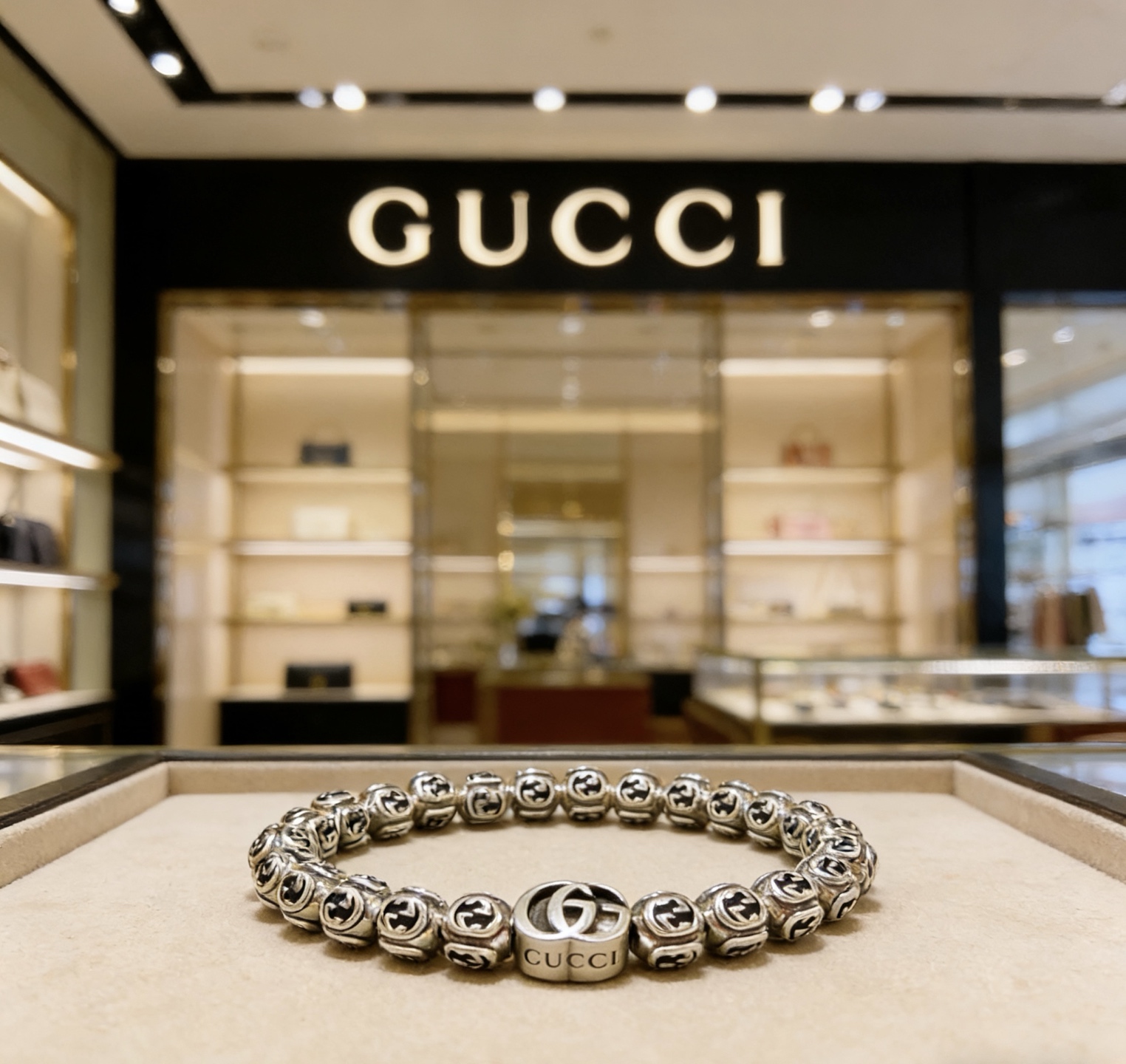 Gucci 𝐆𝐮𝐜𝐜𝐢古驰手链 最新款手链档次更高 Anger Forest系列双g手链