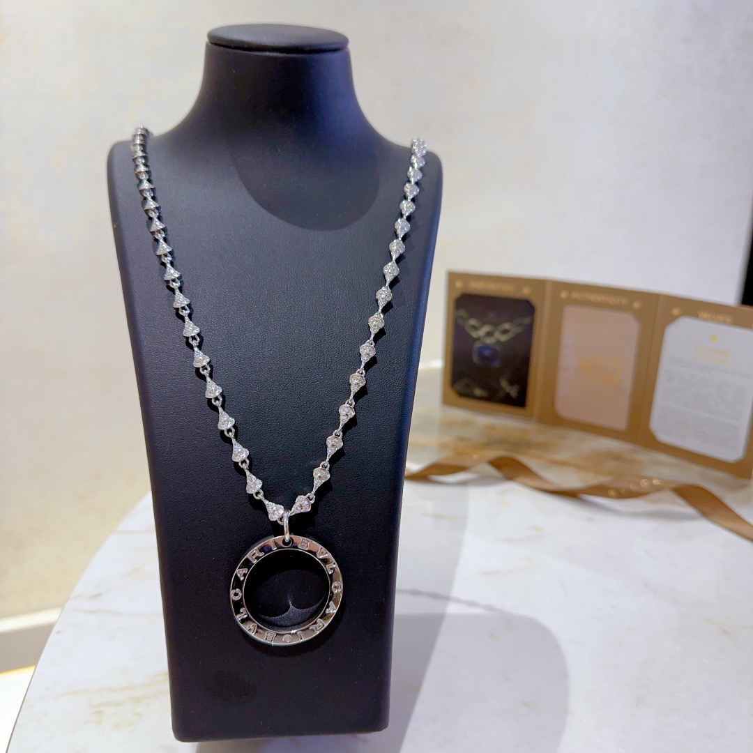 Bvlgari 宝格丽项链V金材质 BVLGARI宝格丽 DIVAS‘ DREAM 系列 品相完美