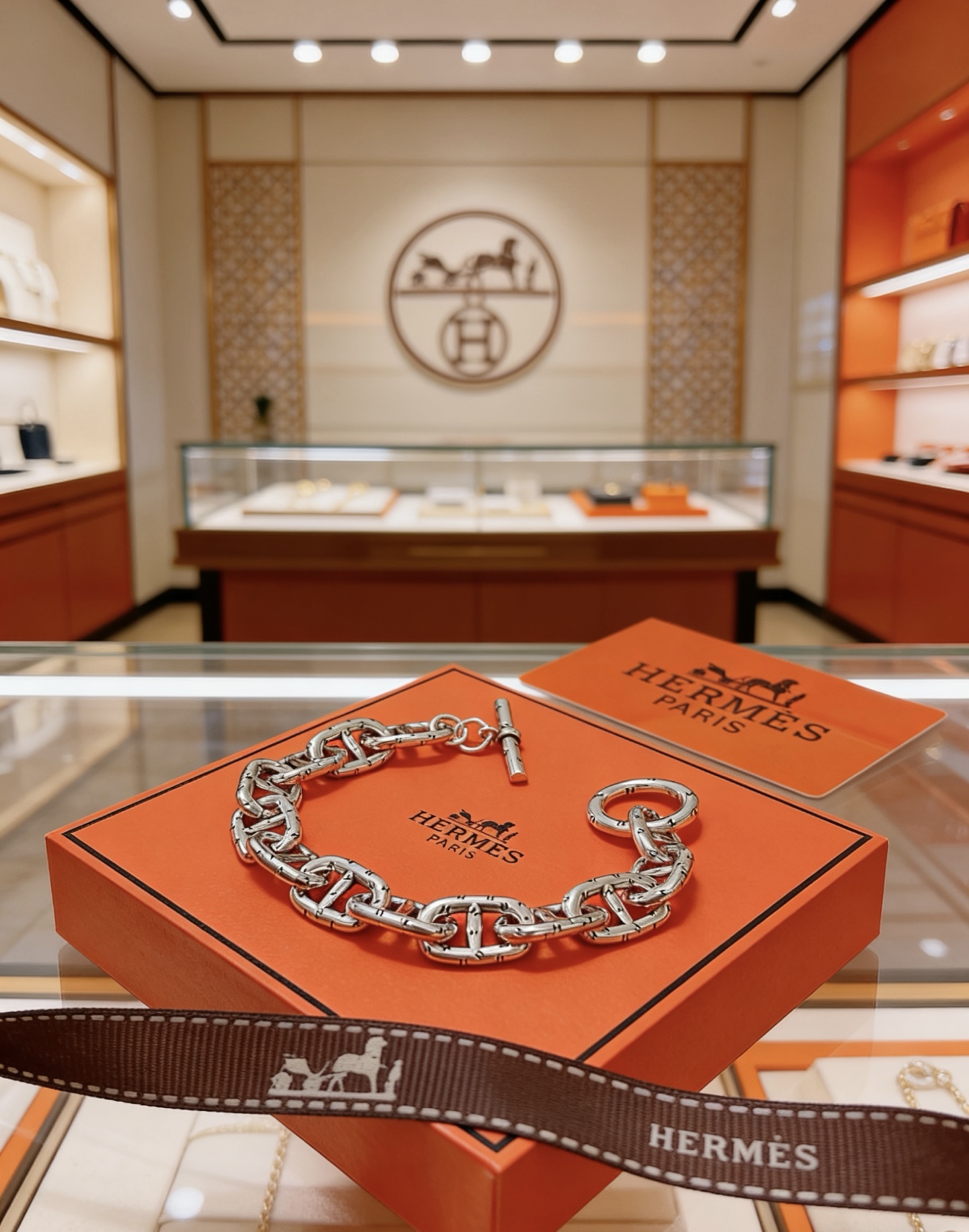 Hermès 新款爱马仕手链加厚版 铂金版 高级精工版