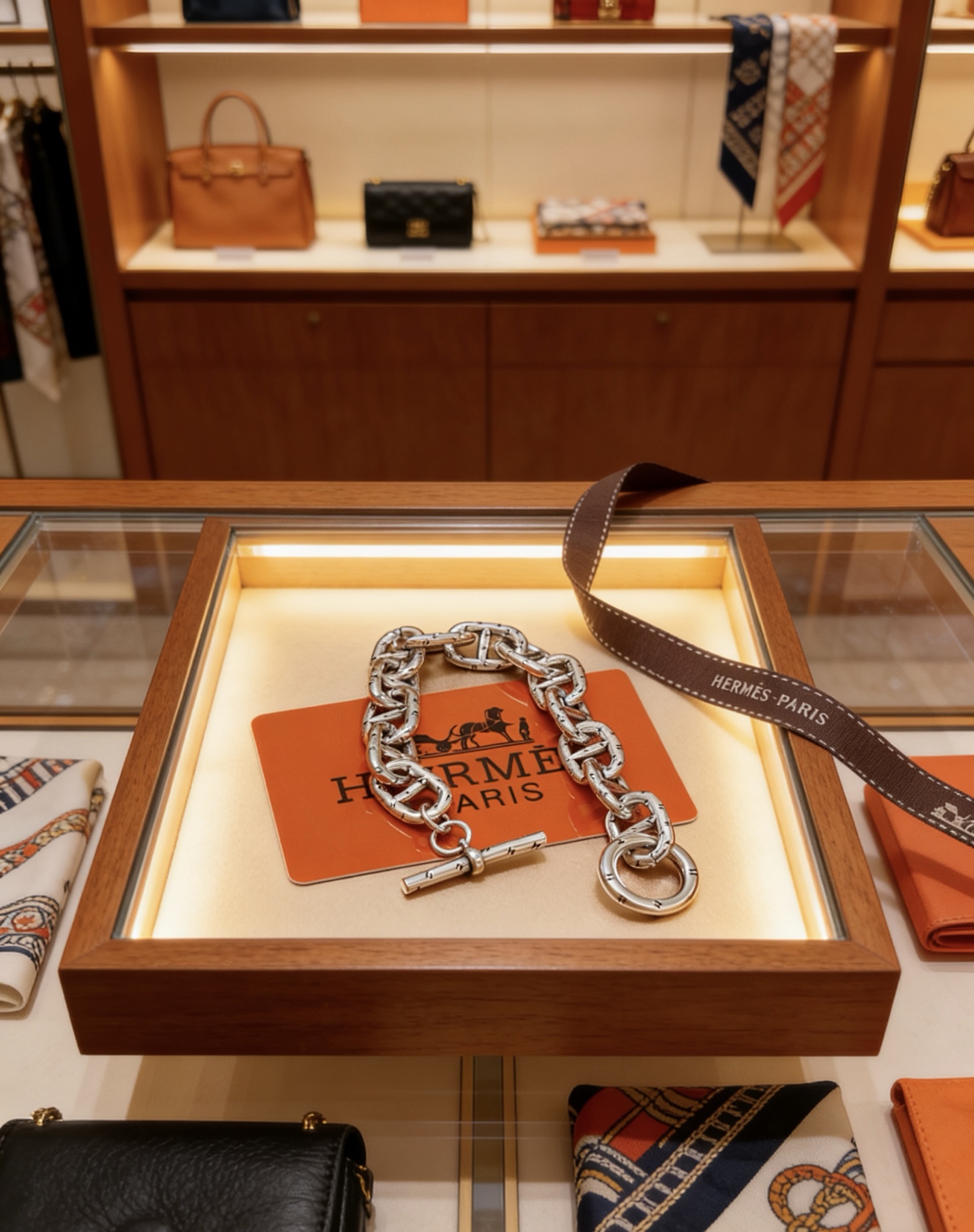Hermès 新款爱马仕手链加厚版 铂金版 高级精工版