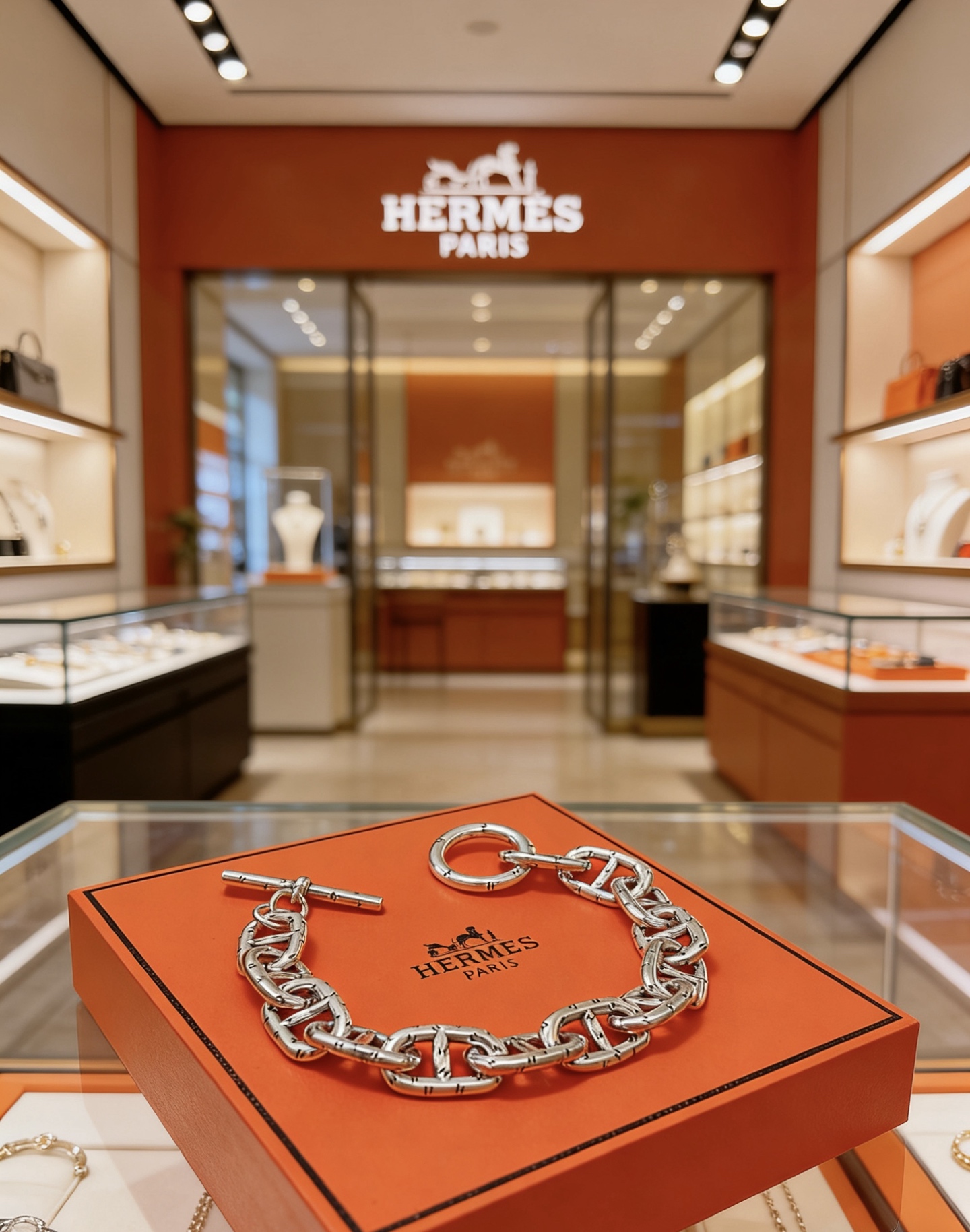 Hermès 新款爱马仕手链加厚版 铂金版 高级精工版