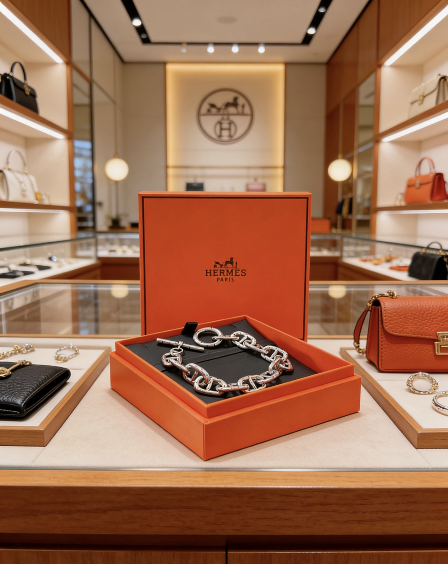 Hermès 新款爱马仕手链加厚版 铂金版 高级精工版
