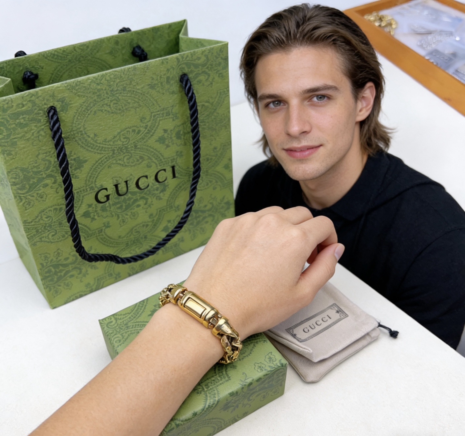 Gucci 最新出炉 Gucci古驰手链最新款的