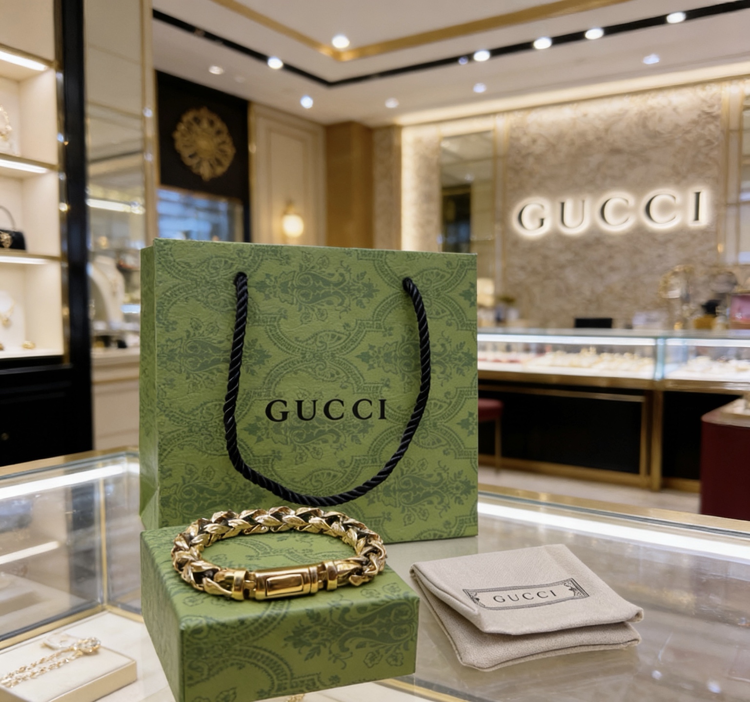 Gucci 最新出炉 Gucci古驰手链最新款的