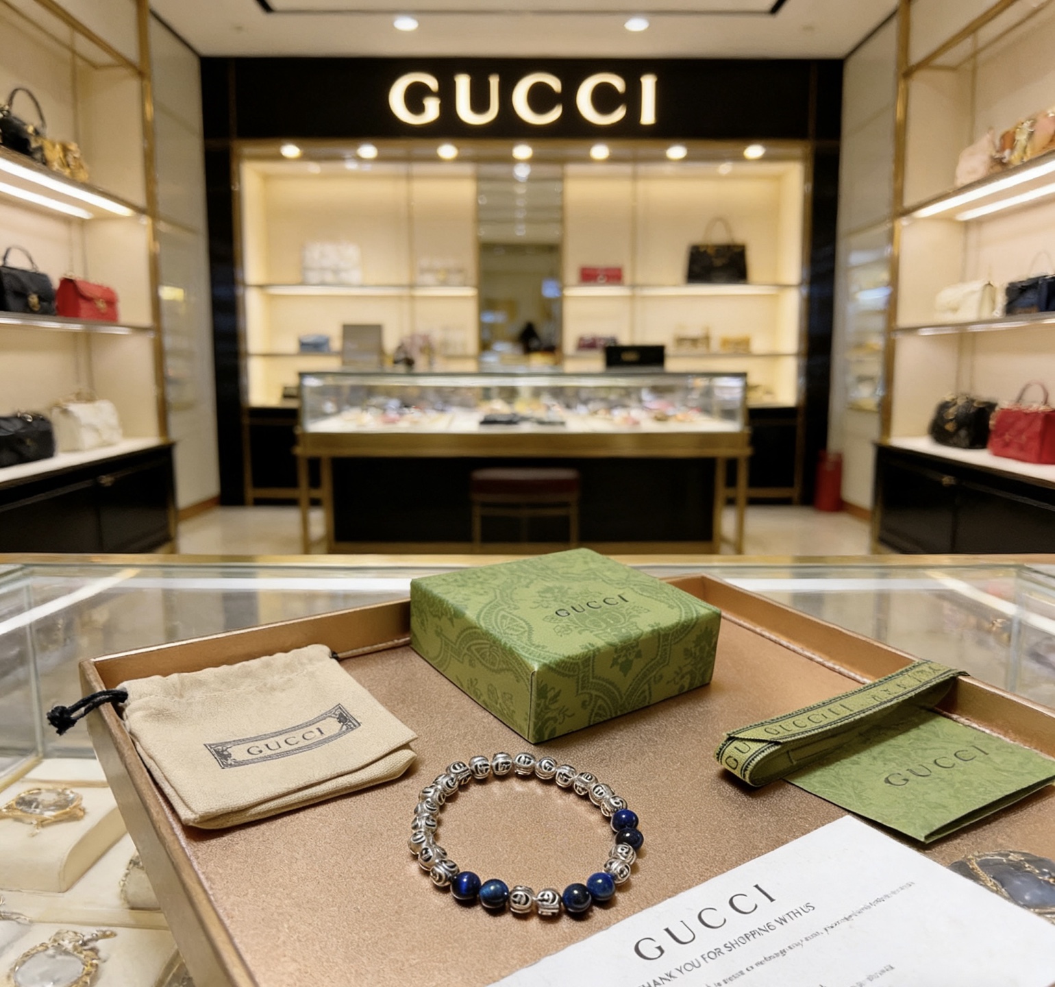 Gucci 最新出炉 Gucci古驰手链最新款的