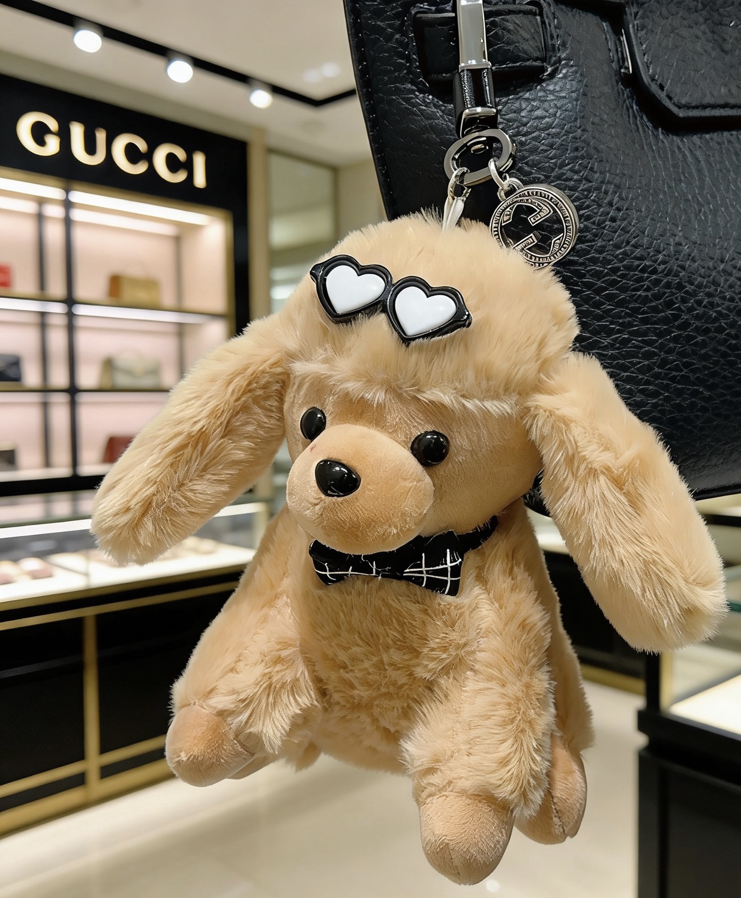 Gucci 2026款古驰 来袭 新品发布 𝐆𝐮𝐜𝐜𝐢古驰钥匙扣古驰包包扣 最新款包包挂饰档次更高 Anger Forest系列双G 款联名设计理念钥匙扣系列