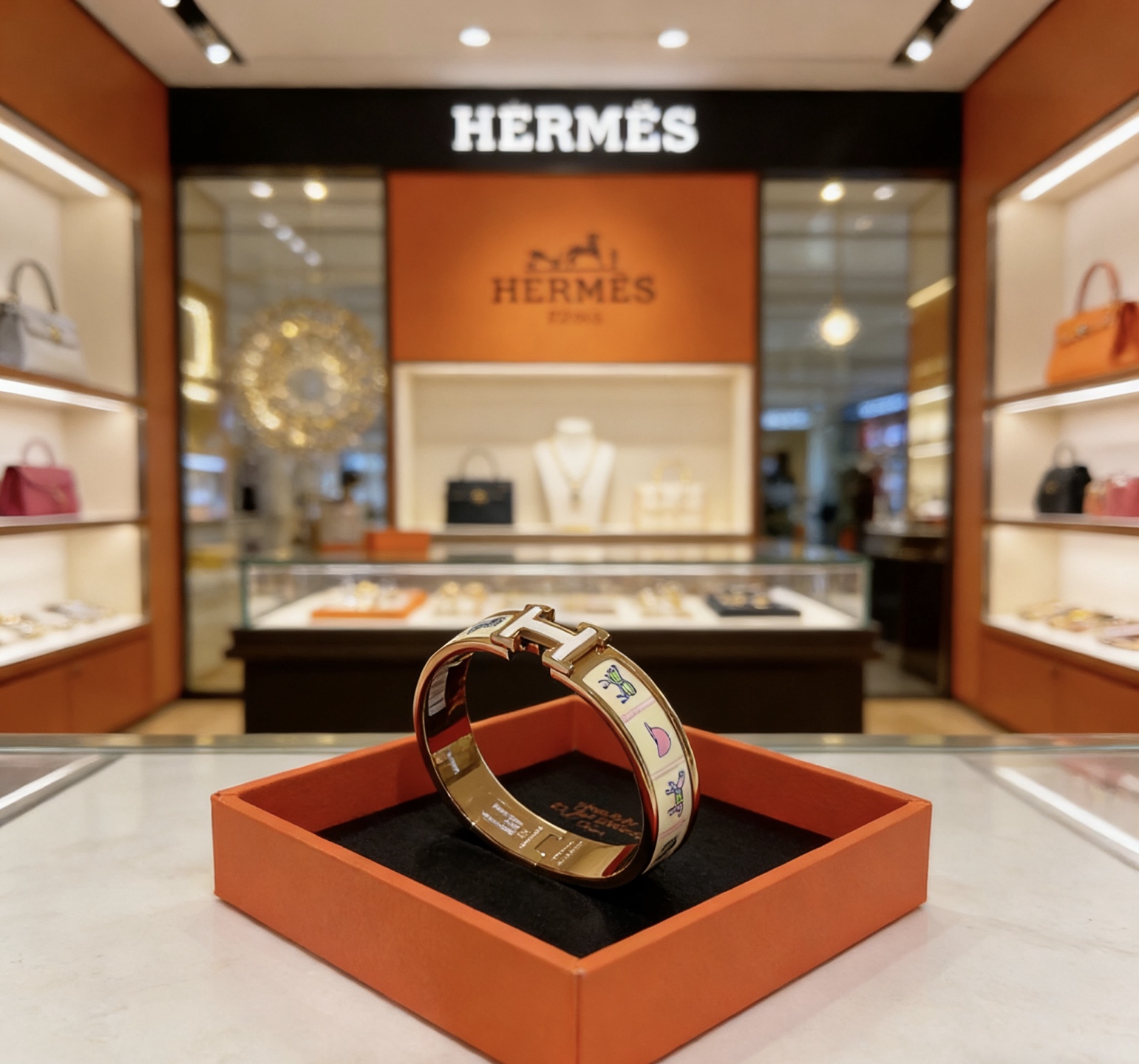 Hermès Hermes 爱马仕手镯 v金