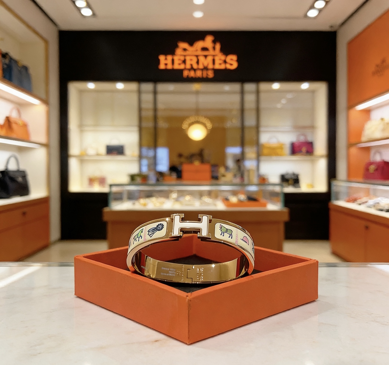 Hermès Hermes 爱马仕手镯 v金