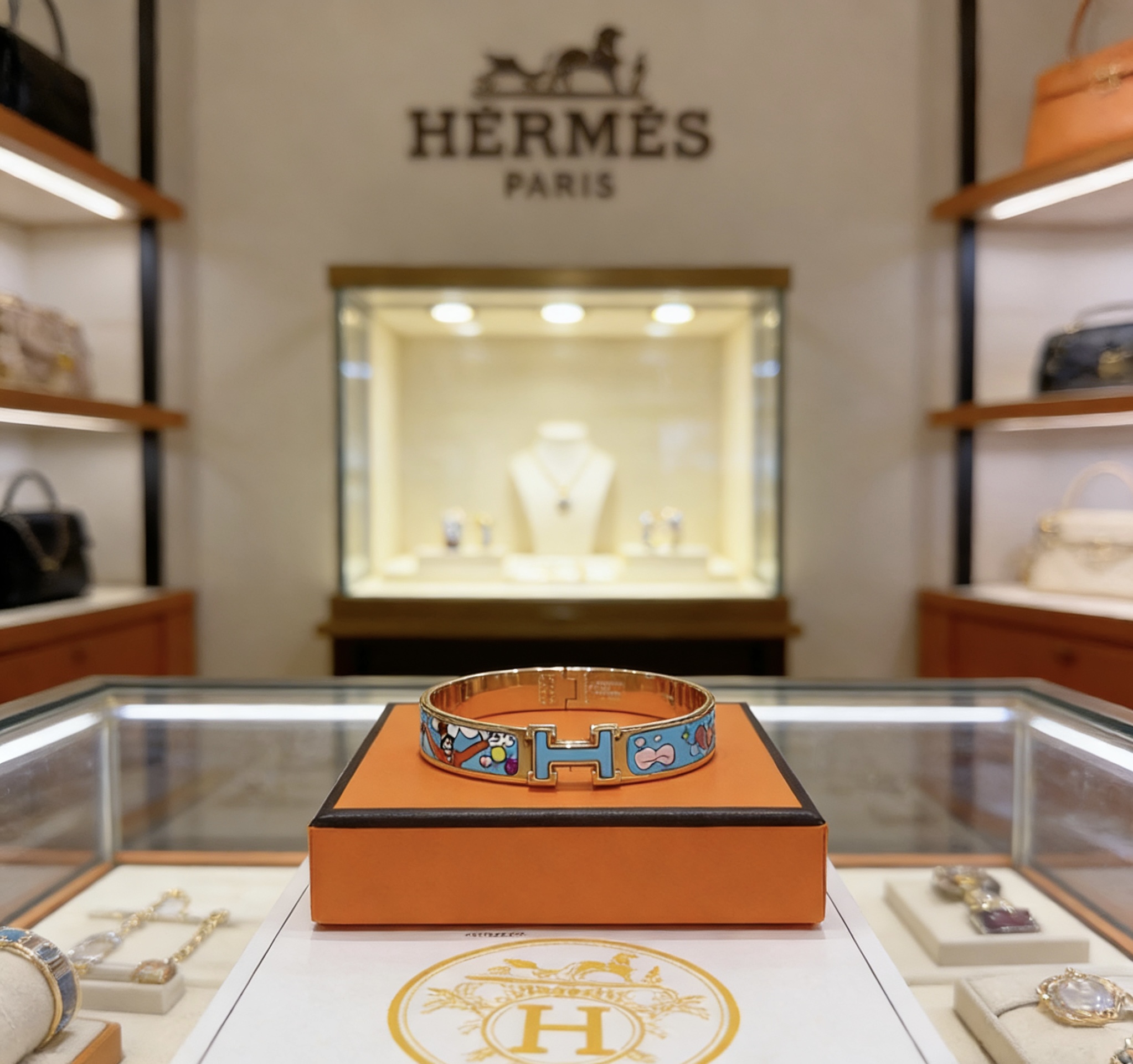 Hermès Hermes 爱马仕手镯 v金