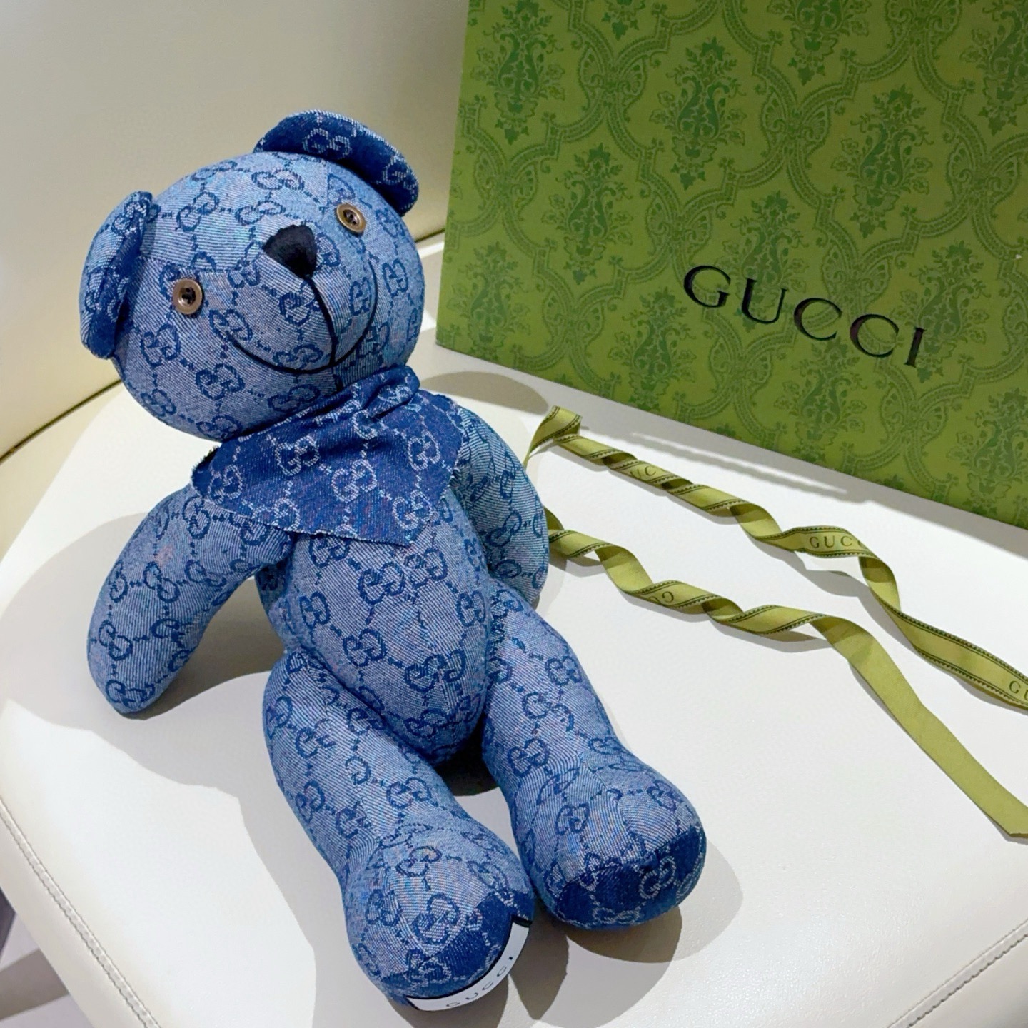 Gucci 来袭 古驰官网首发新品小熊玩偶独家高品质发售 出口法国订单新品发布 古驰的的一款小熊公仔