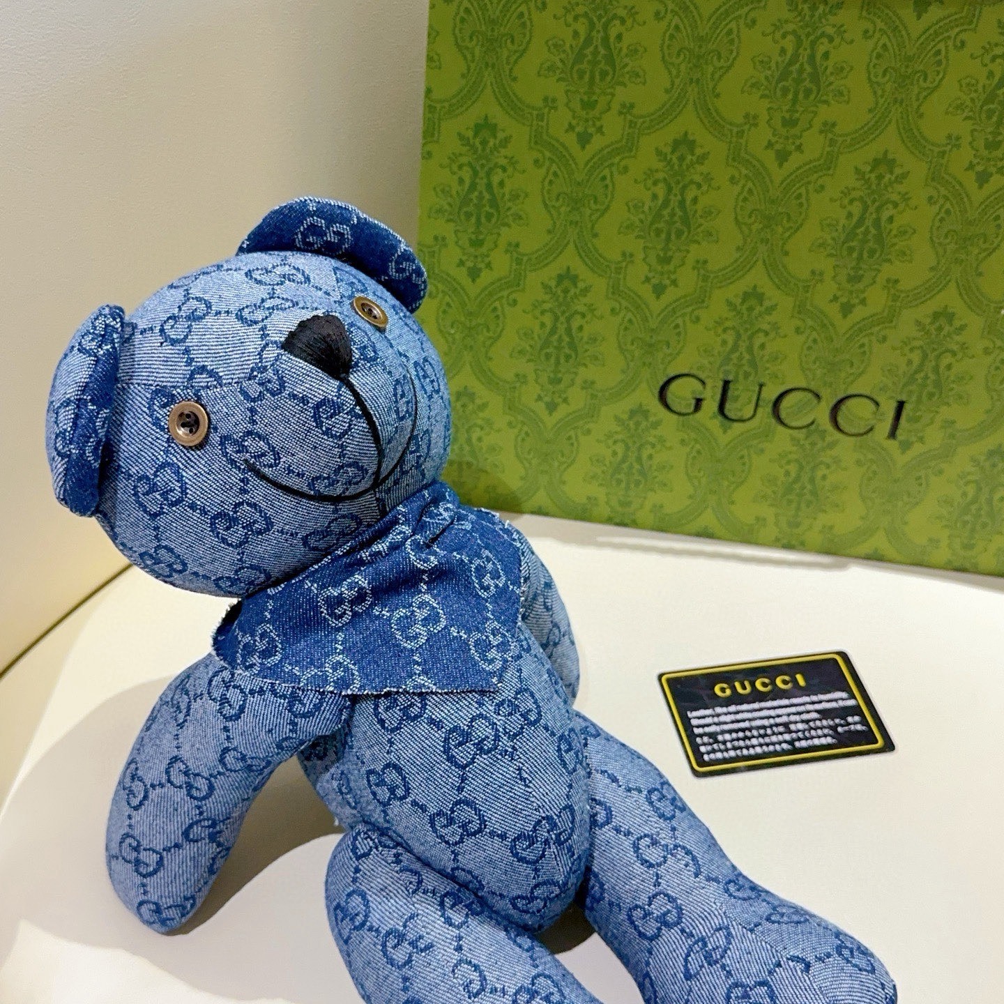 Gucci 来袭 古驰官网首发新品小熊玩偶独家高品质发售 出口法国订单新品发布 古驰的的一款小熊公仔