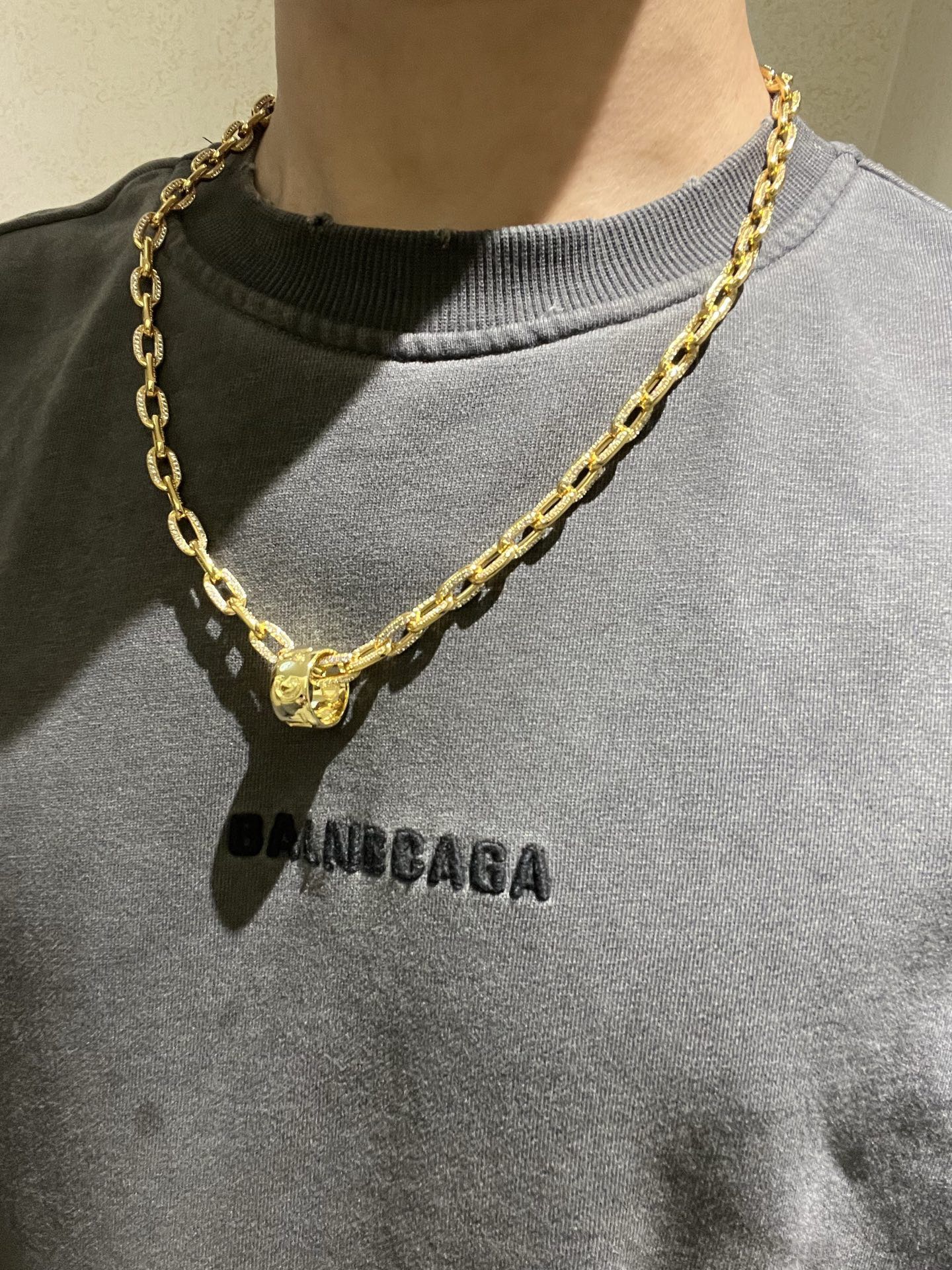 Bvlgari 整条镶嵌工艺宝格丽项链V金材质 BVLGARI宝格丽 DIVAS‘ DREAM 系列 品相完美