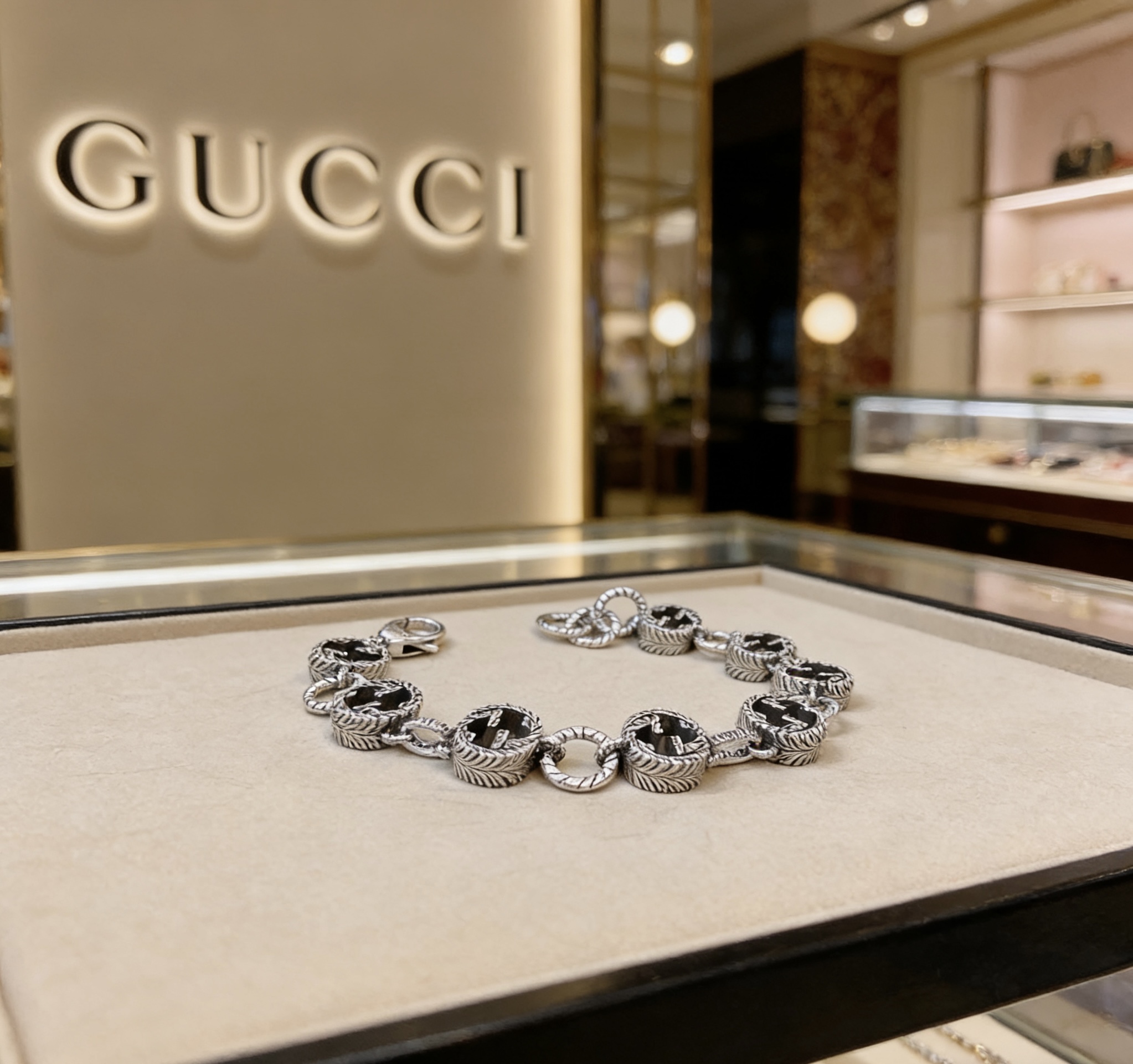 Gucci 2026最新出炉加厚款古驰手链