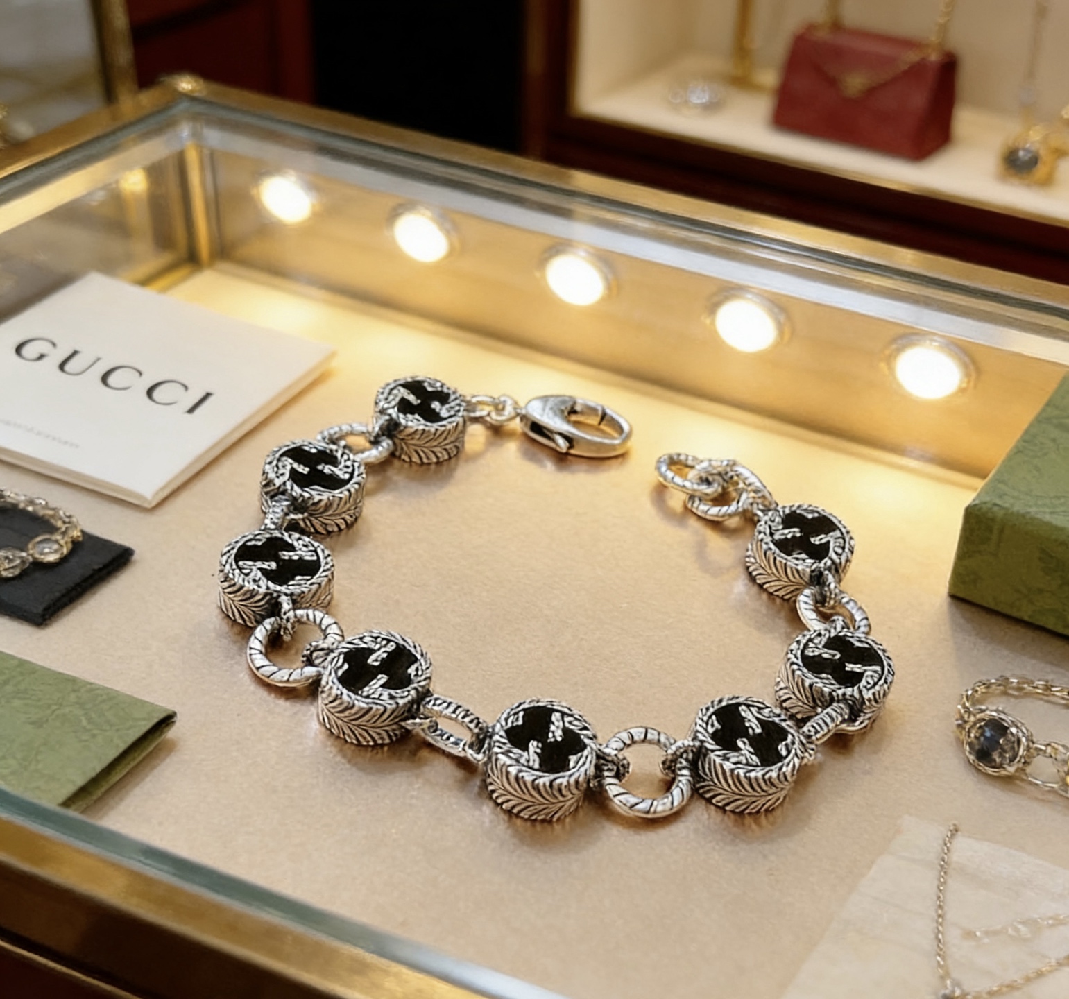 Gucci 2026最新出炉加厚款古驰手链