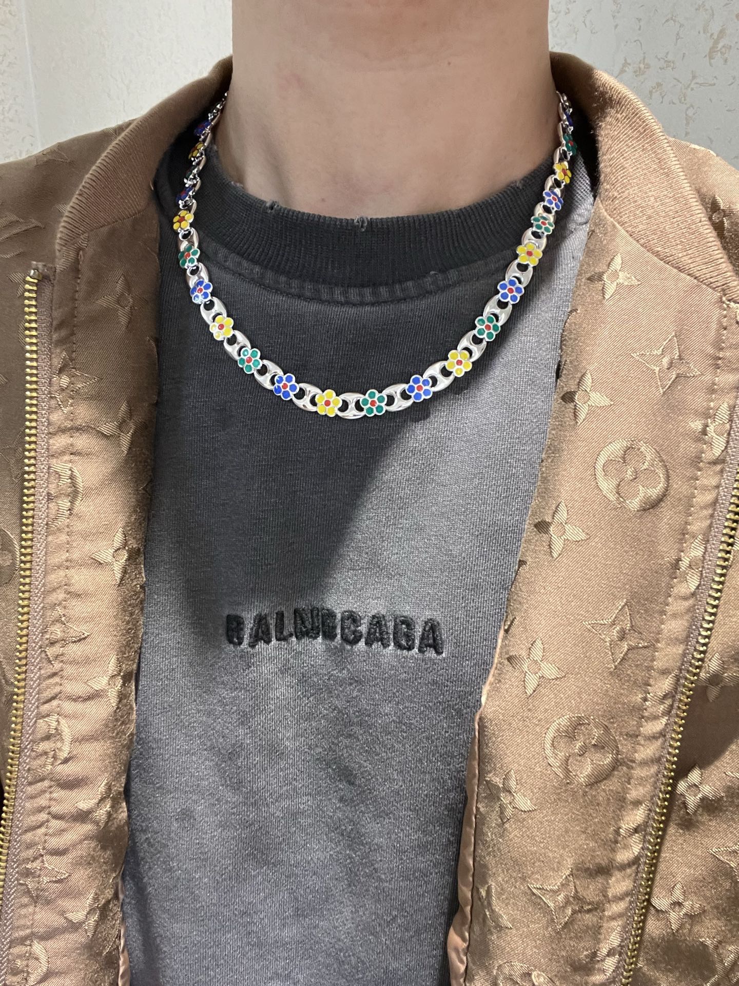 Gucci 𝐆𝐮𝐜𝐜𝐢古驰项链最新款法郎系列链条档次更高 Anger Forest系列双G古驰项链