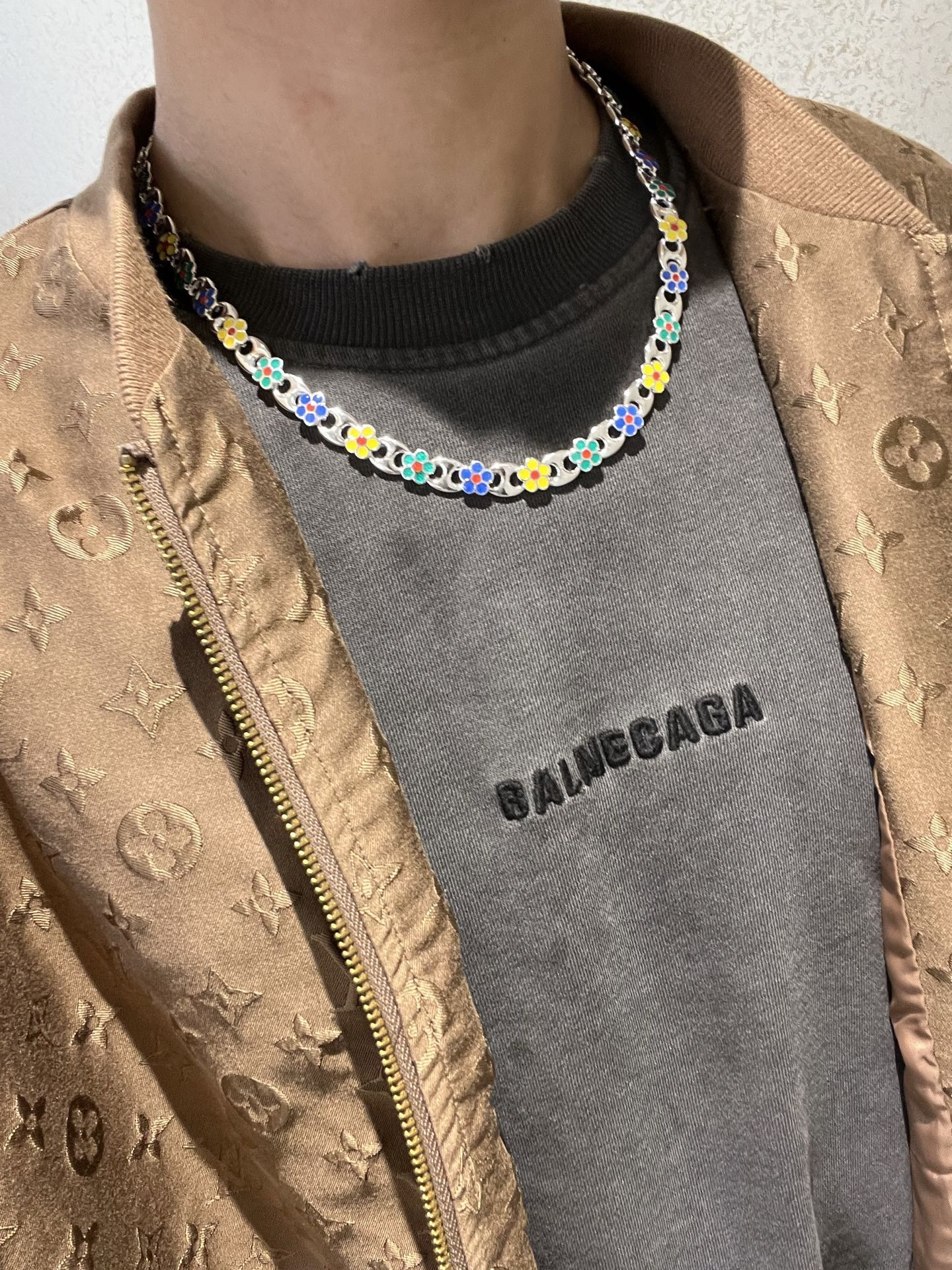 Gucci 𝐆𝐮𝐜𝐜𝐢古驰项链最新款法郎系列链条档次更高 Anger Forest系列双G古驰项链