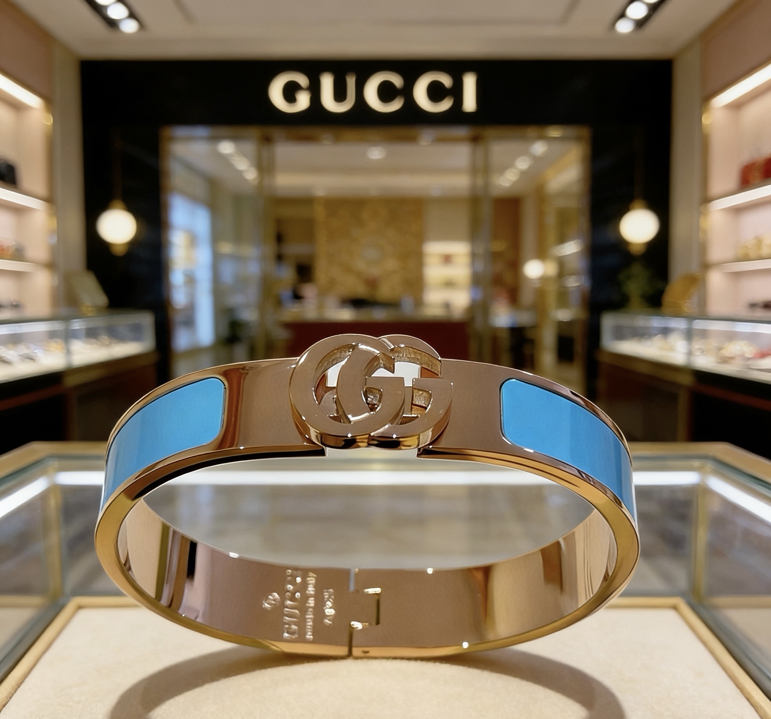 Gucci 𝐆𝐮𝐜𝐜𝐢古驰手镯手环纯手工打造最新款手镯档次更高 Anger Forest系列双G 款系列古驰手环